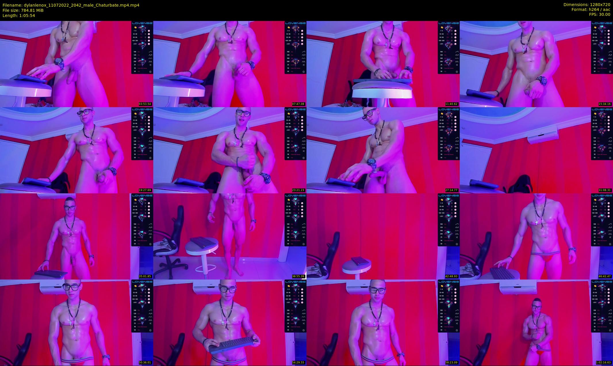 dylanlenox — 66 minute Chaturbate male cam show recording, 720p, Jul 11, 2022