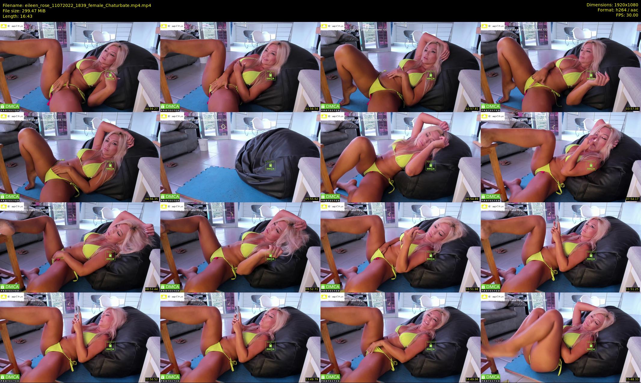 eileen_rose — 17 minute Chaturbate female cam show recording, 1080p, Jul 11, 2022