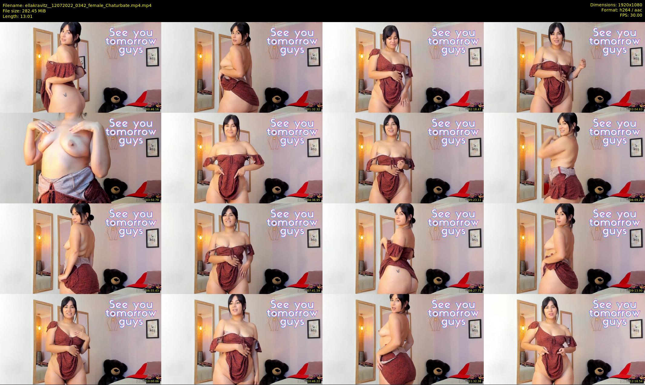 ellakravitz_ — 14 minute Chaturbate female cam show recording, 1080p, Jul 12, 2022