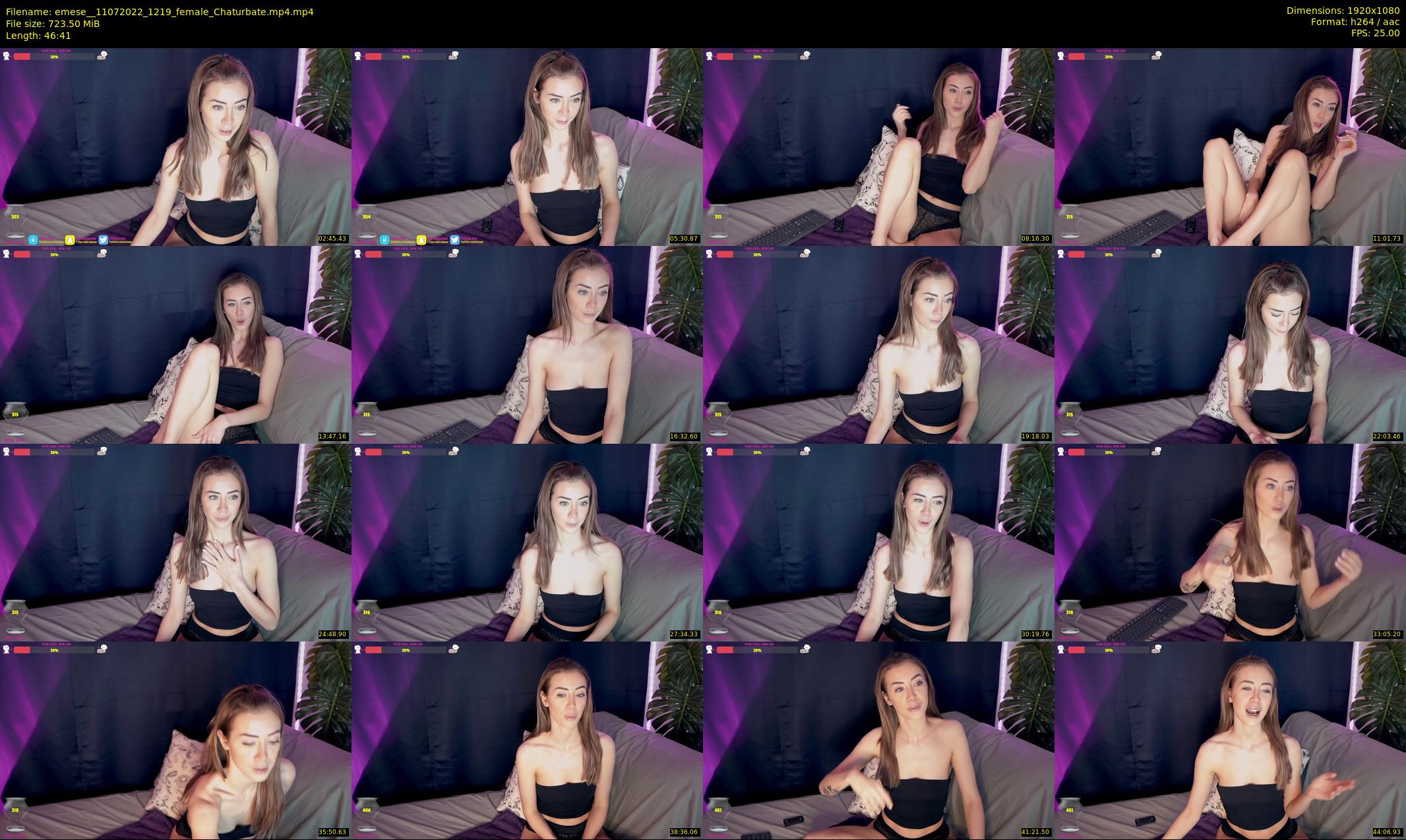 emese_ — 47 minute Chaturbate female cam show recording, 1080p, Jul 11, 2022