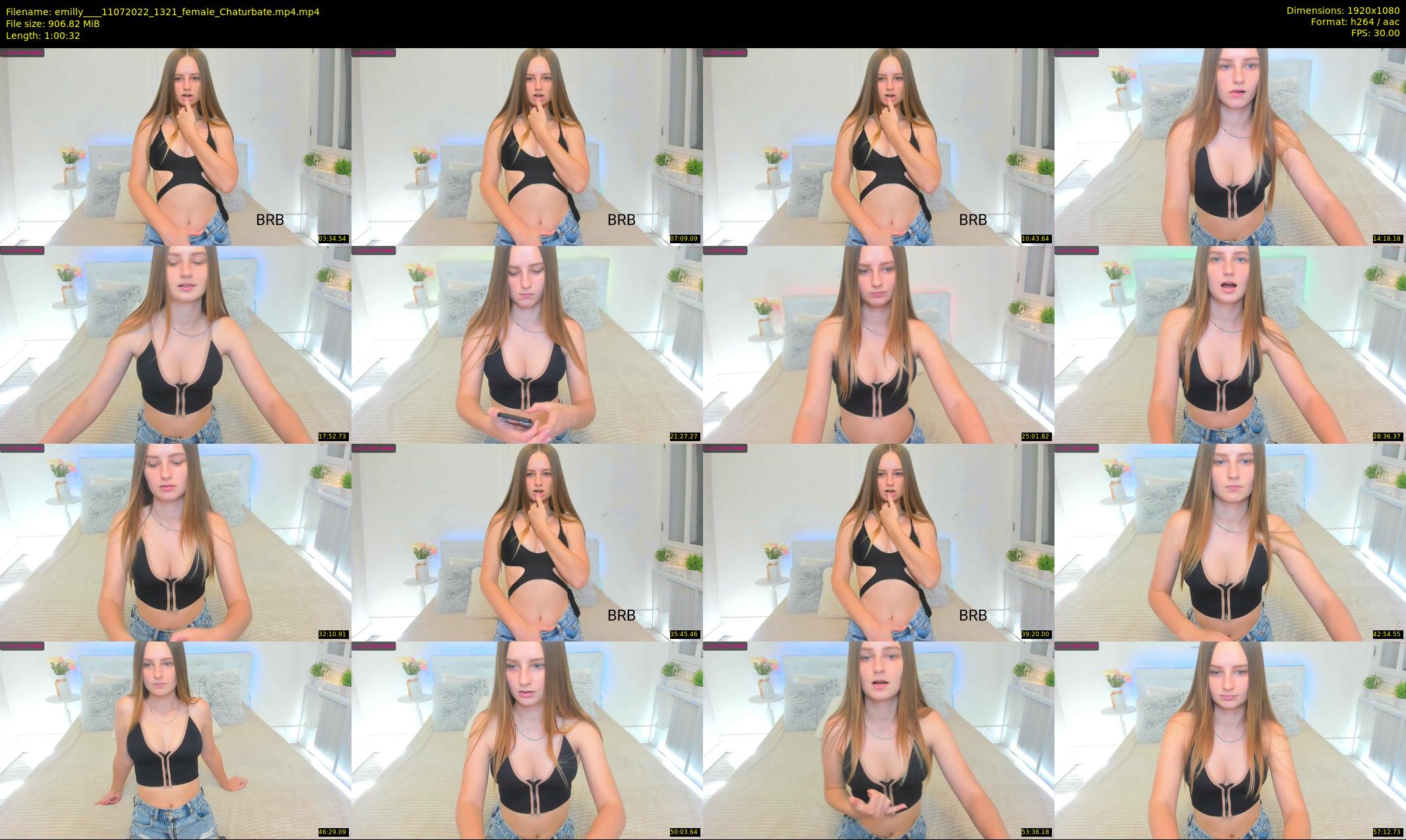 emilly___ — 61 minute Chaturbate female cam show recording, 1080p, Jul 11, 2022