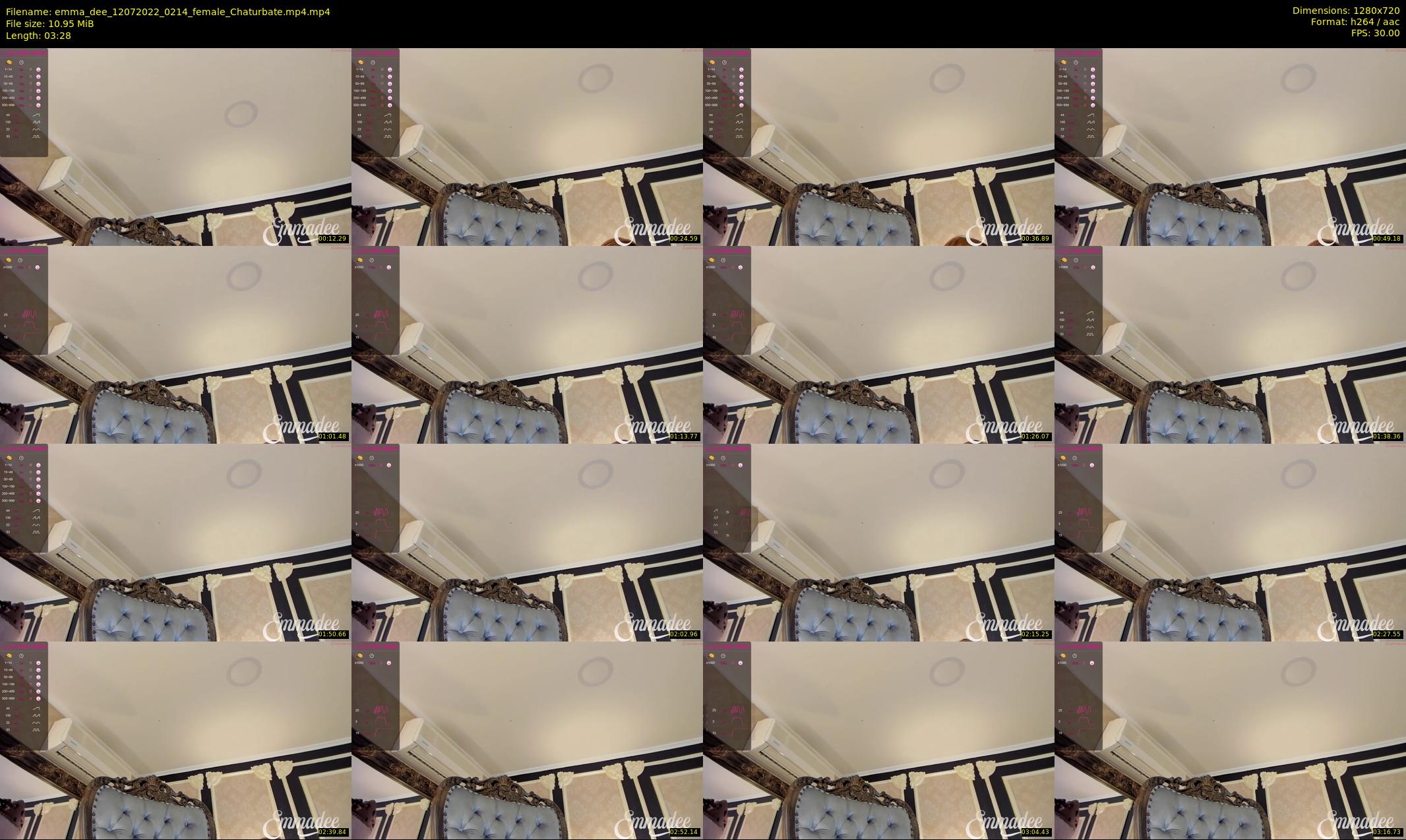 emma_dee — 4 minute Chaturbate female cam show recording, 720p, Jul 12, 2022