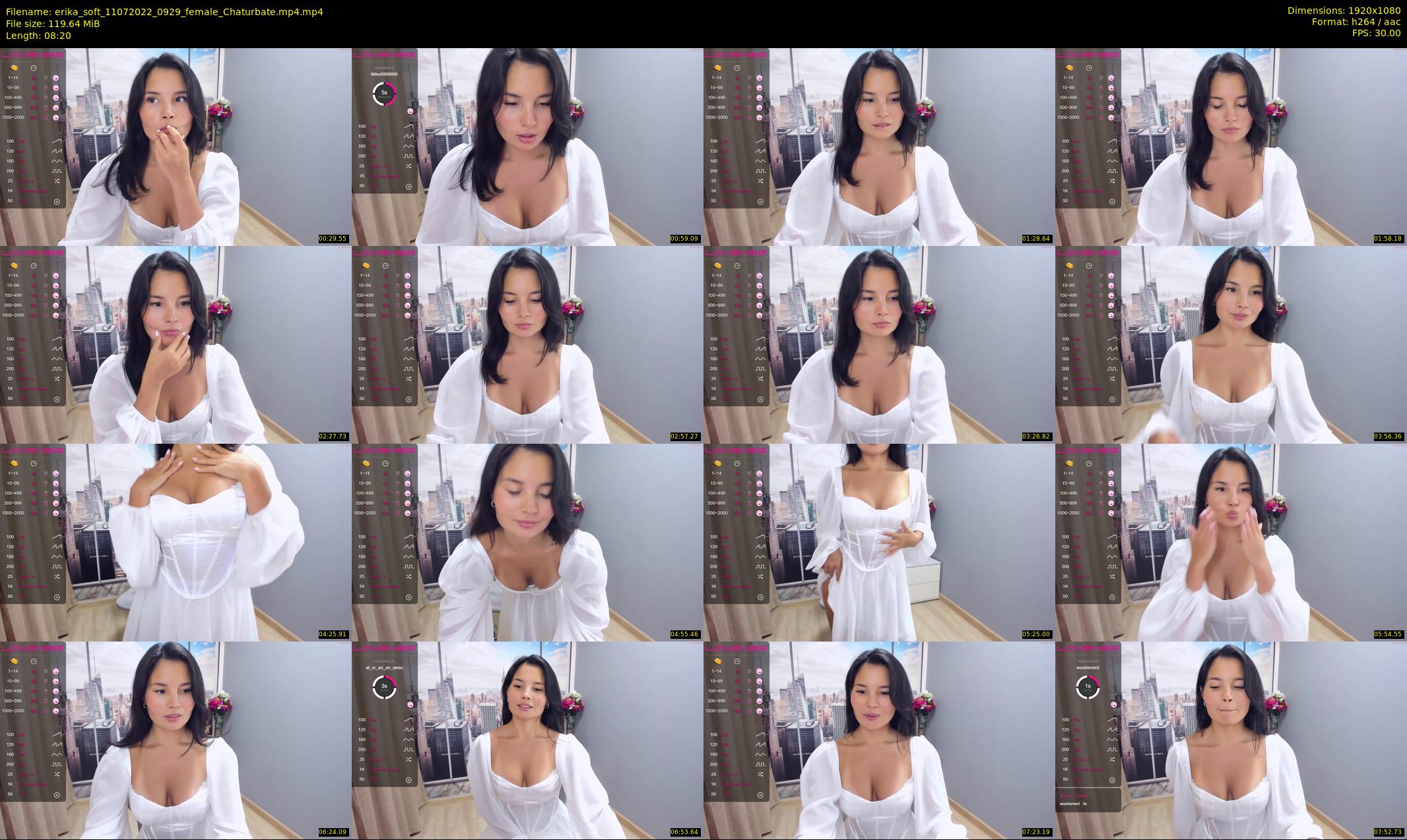 erika_soft — 9 minute Chaturbate female cam show recording, 1080p, Jul 11, 2022