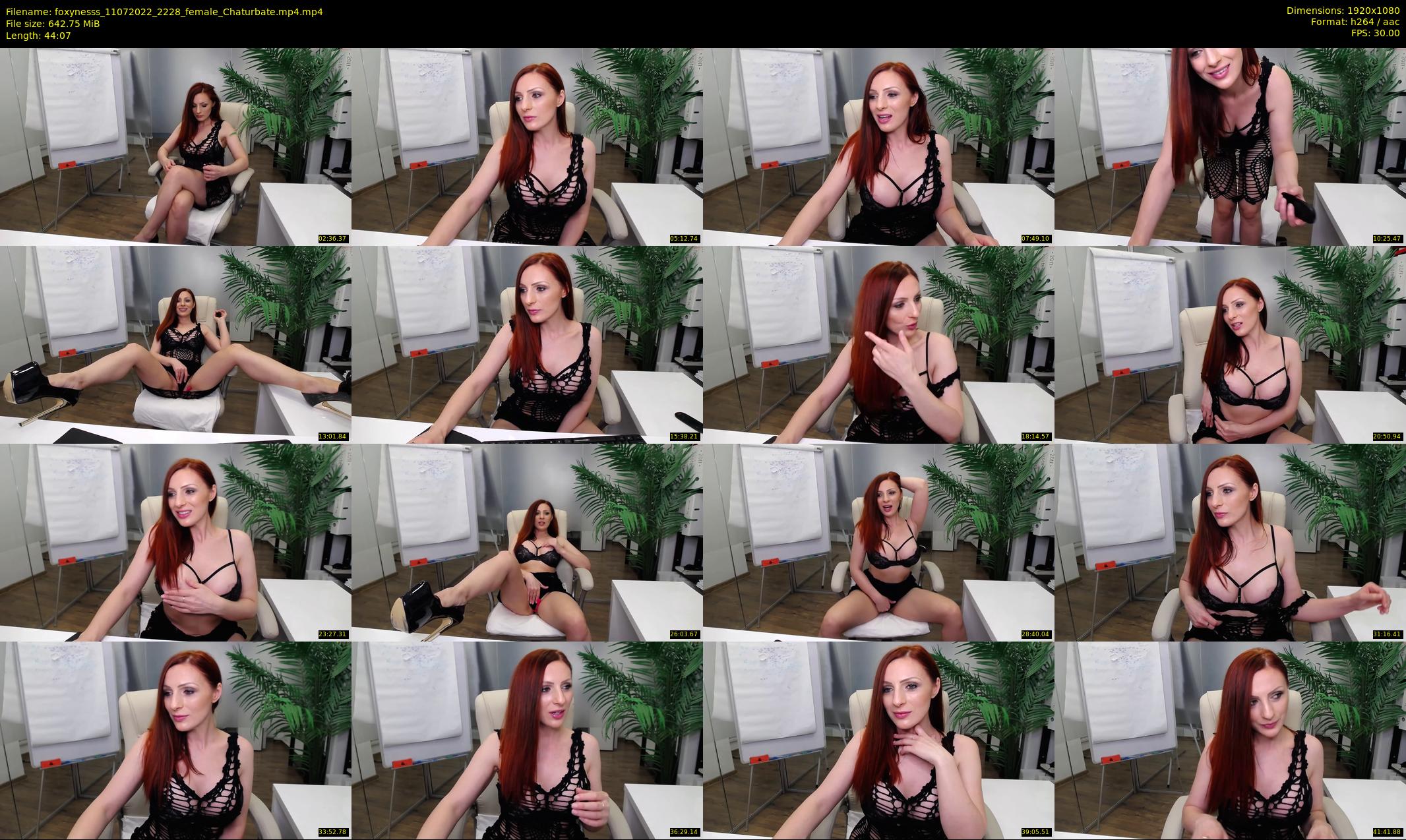 foxynesss — 45 minute Chaturbate female cam show recording, 1080p, Jul 11, 2022