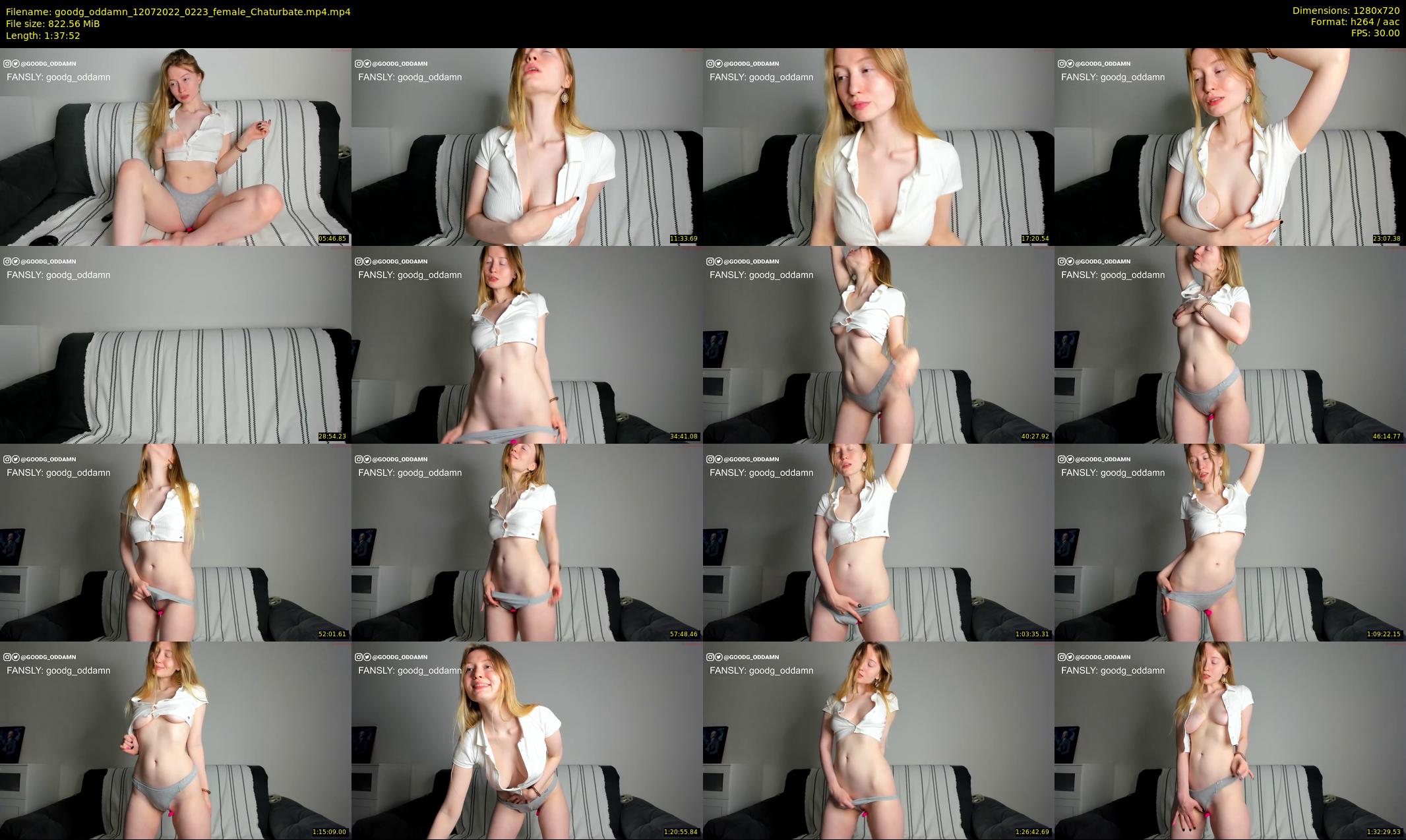 goodg_oddamn — 98 minute Chaturbate female cam show recording, 720p, Jul 12, 2022