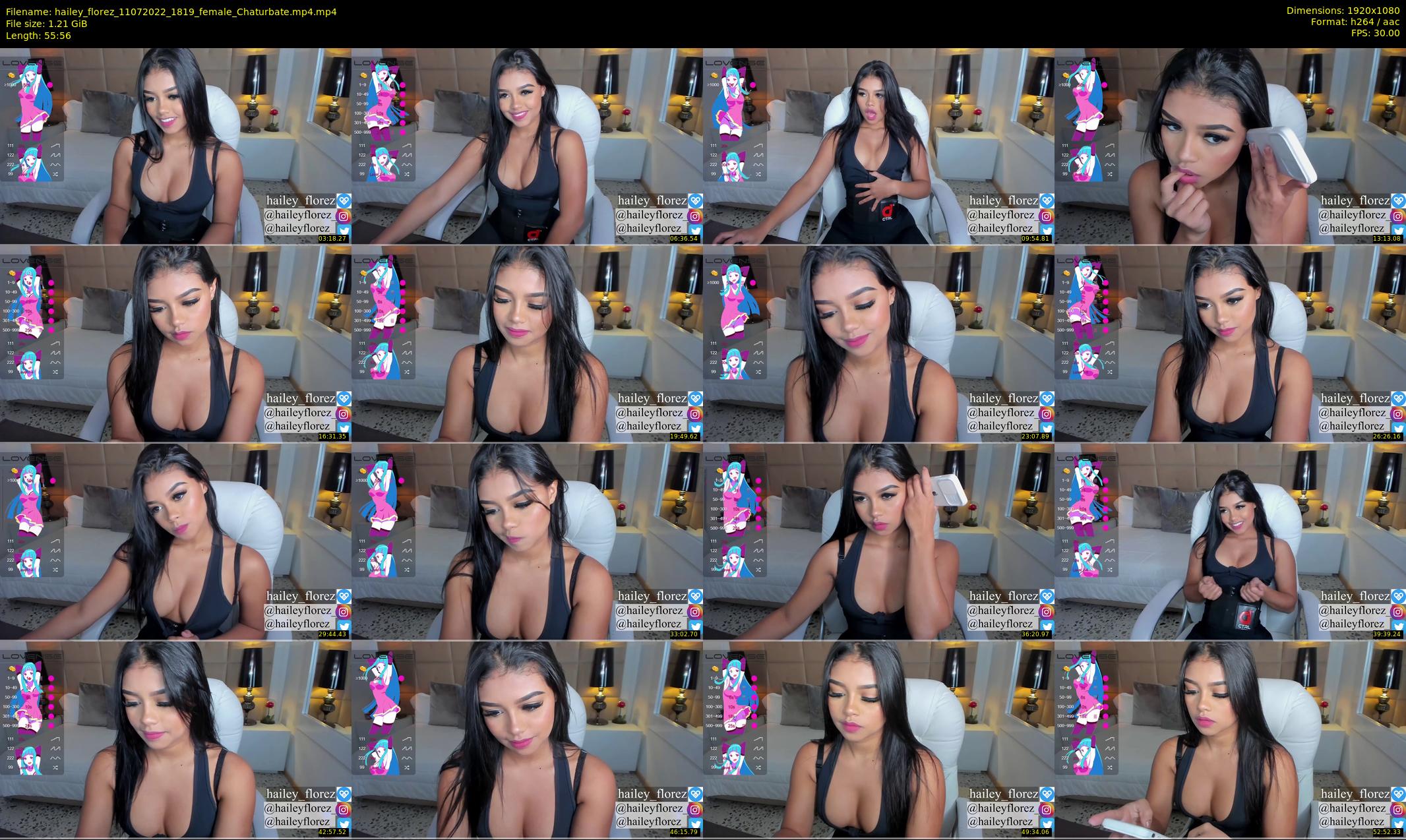 hailey_florez — 56 minute Chaturbate female cam show recording, 1080p, Jul 11, 2022