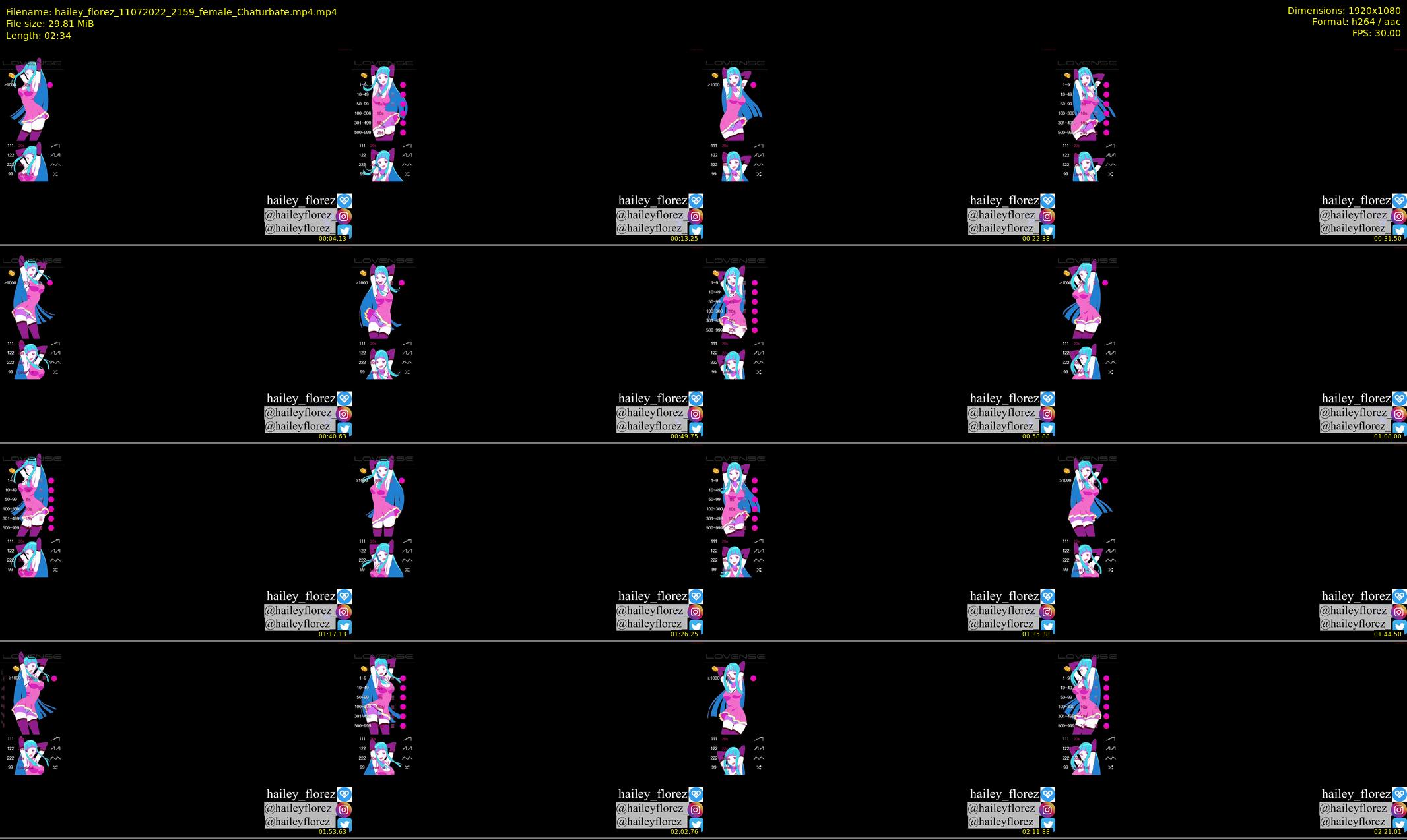 hailey_florez — 3 minute Chaturbate female cam show recording, 1080p, Jul 11, 2022