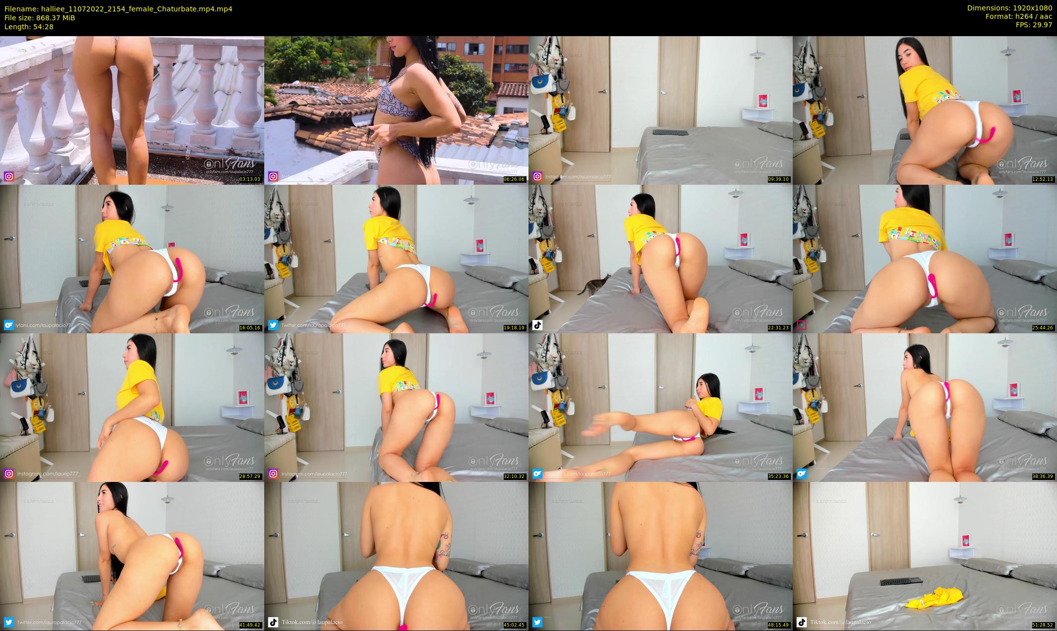 halliee — 55 minute Chaturbate couple cam show recording, 1080p, Jul 11, 2022