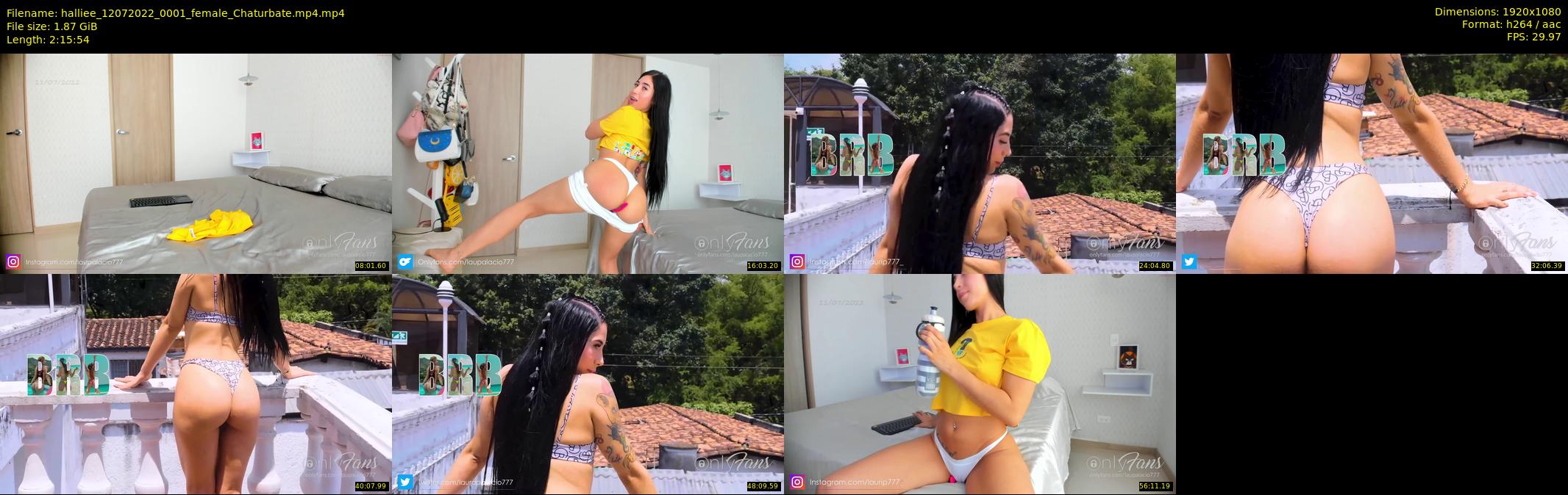 halliee — 136 minute Chaturbate couple cam show recording, 1080p, Jul 12, 2022