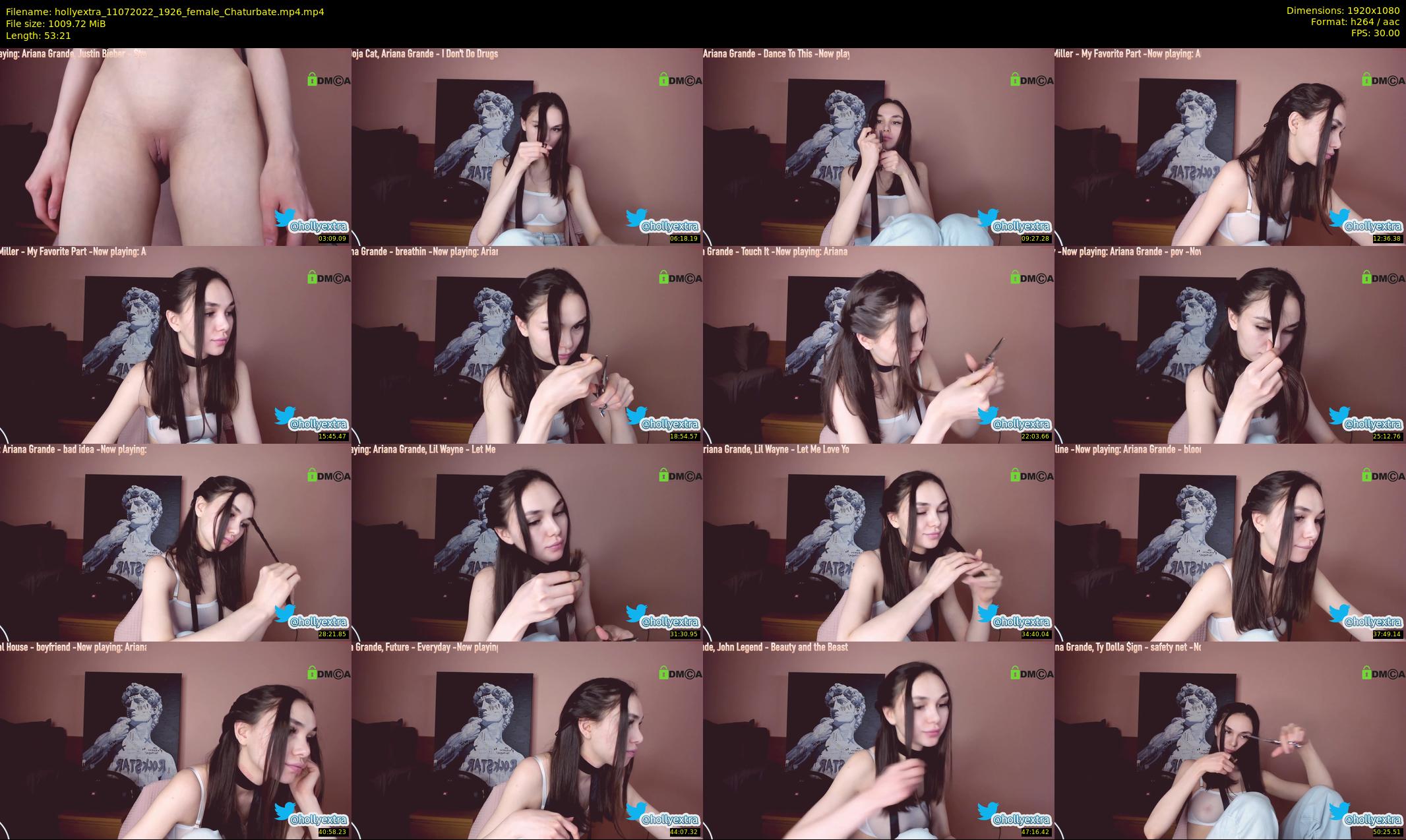 hollyextra — 54 minute Chaturbate female cam show recording, 1080p, Jul 11, 2022