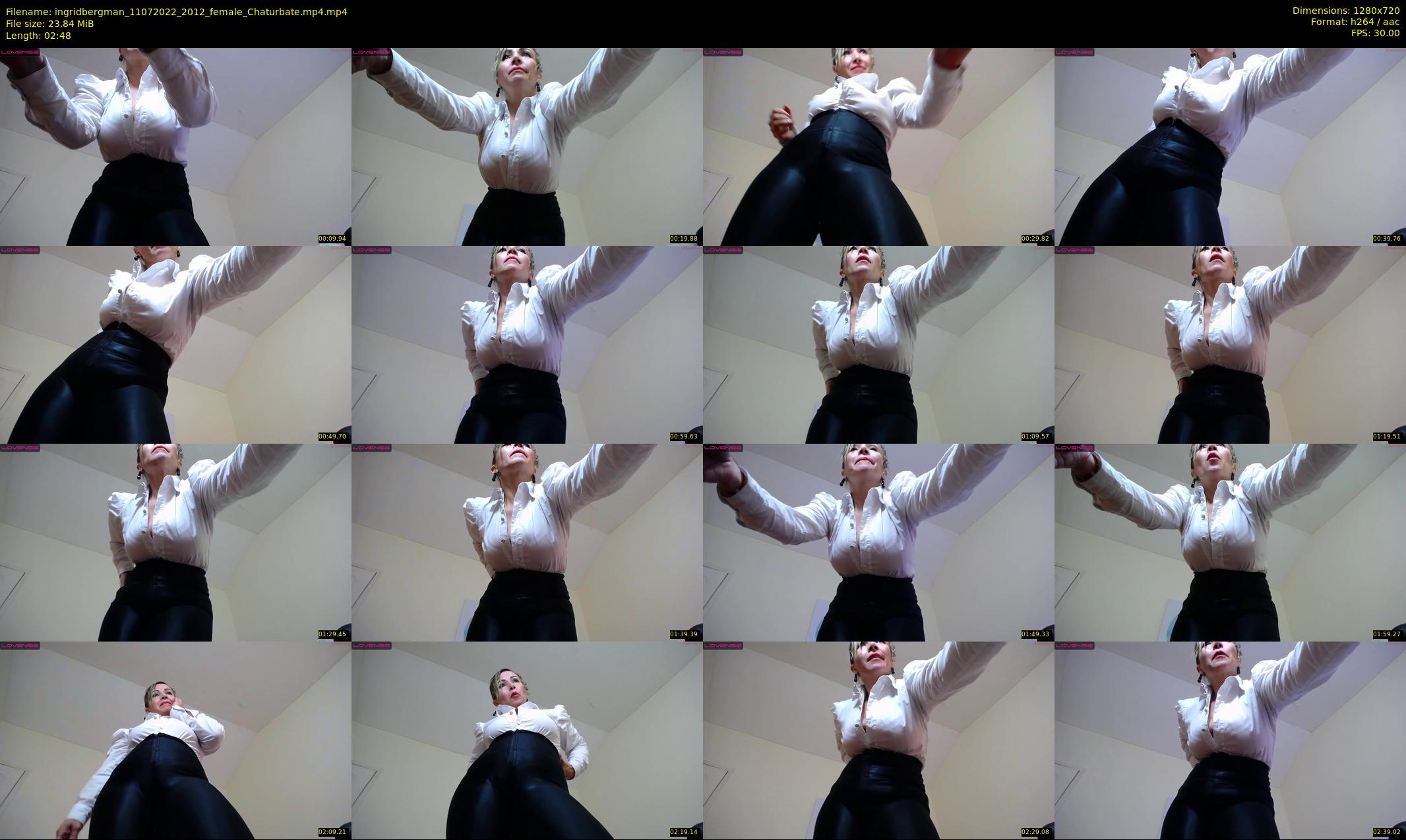 ingridbergman — 3 minute Chaturbate female cam show recording, 720p, Jul 11, 2022