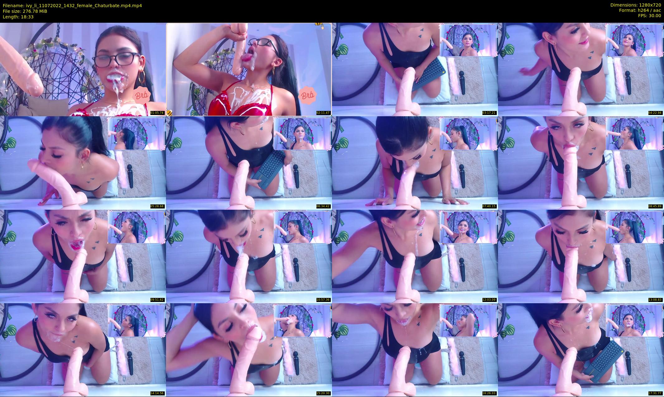 ivy_li — 19 minute Chaturbate female cam show recording, 720p, Jul 11, 2022
