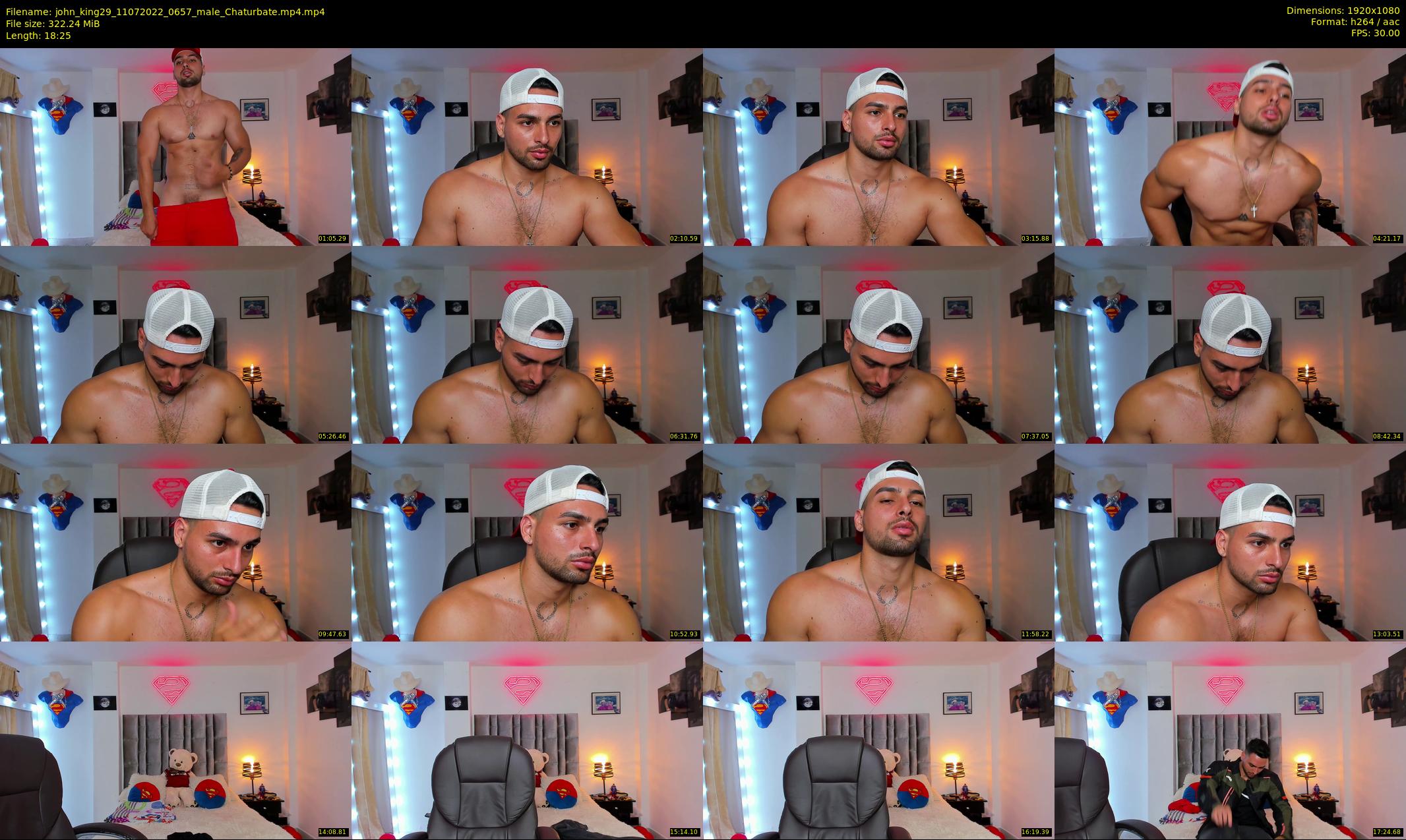 john_king29 — 19 minute Chaturbate male cam show recording, 1080p, Jul 11, 2022
