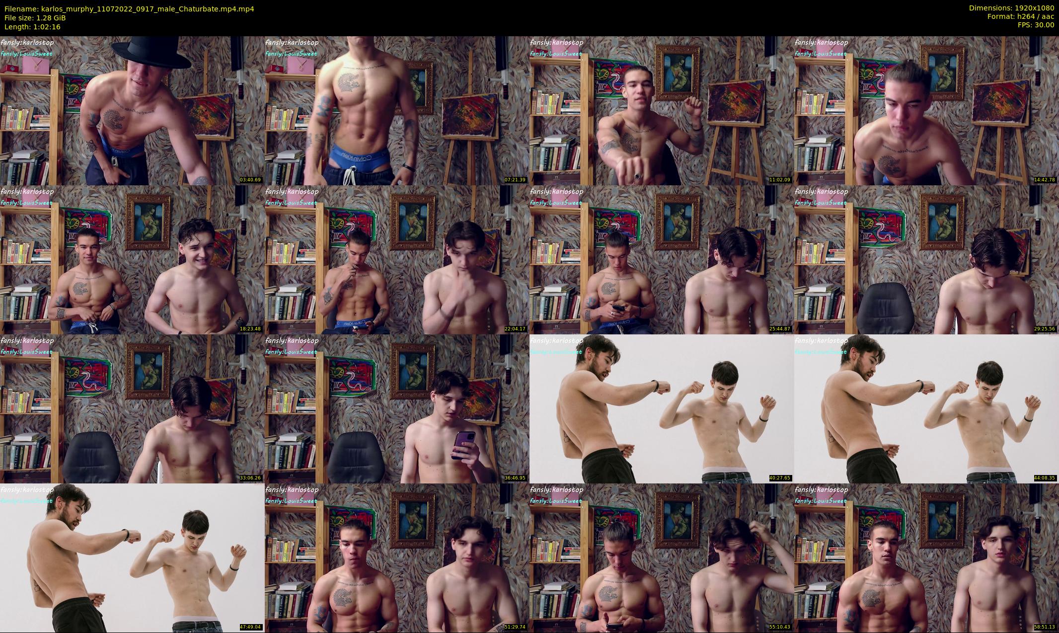 karlos_murphy — 63 minute Chaturbate male cam show recording, 1080p, Jul 11, 2022