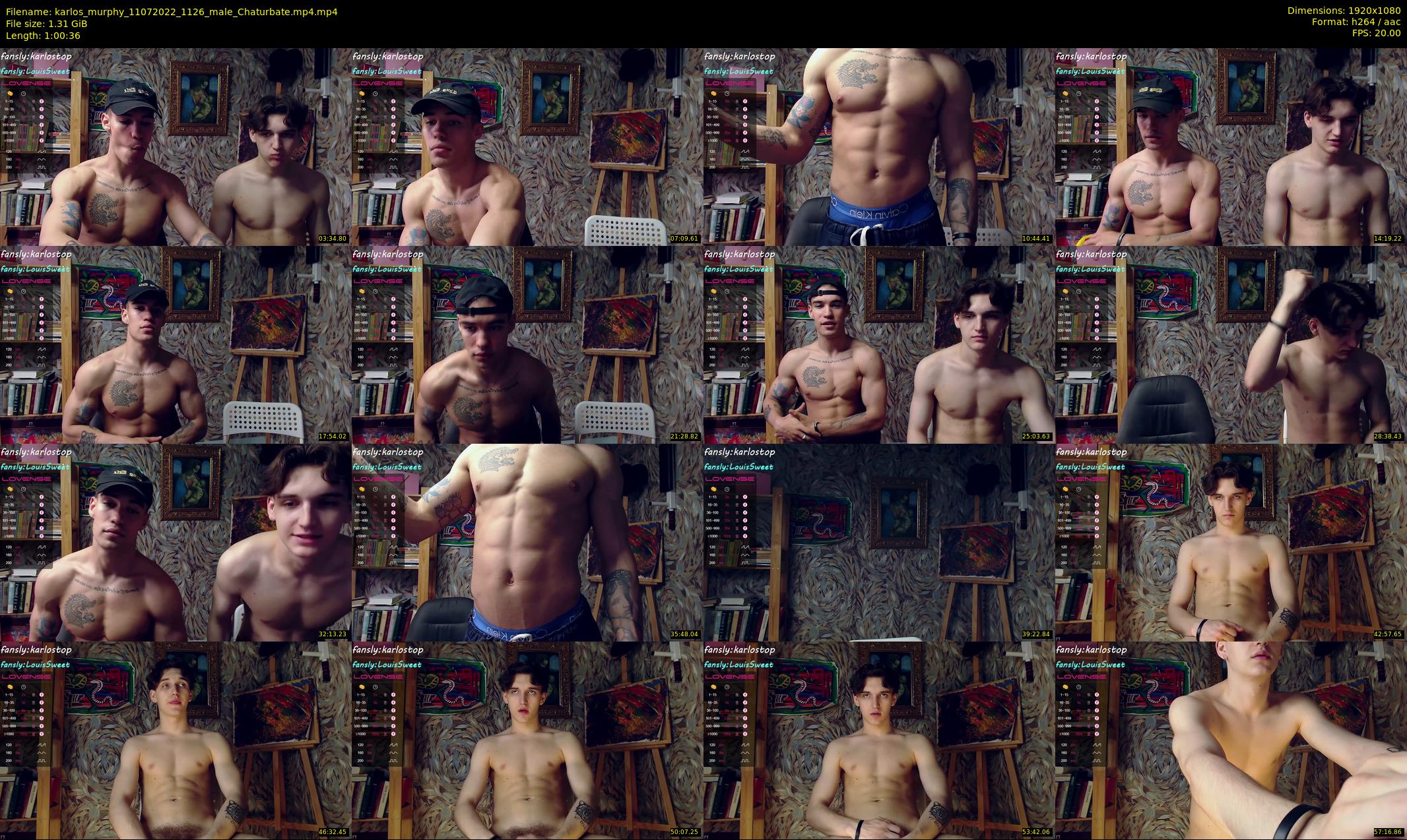 karlos_murphy — 61 minute Chaturbate male cam show recording, 1080p, Jul 11, 2022
