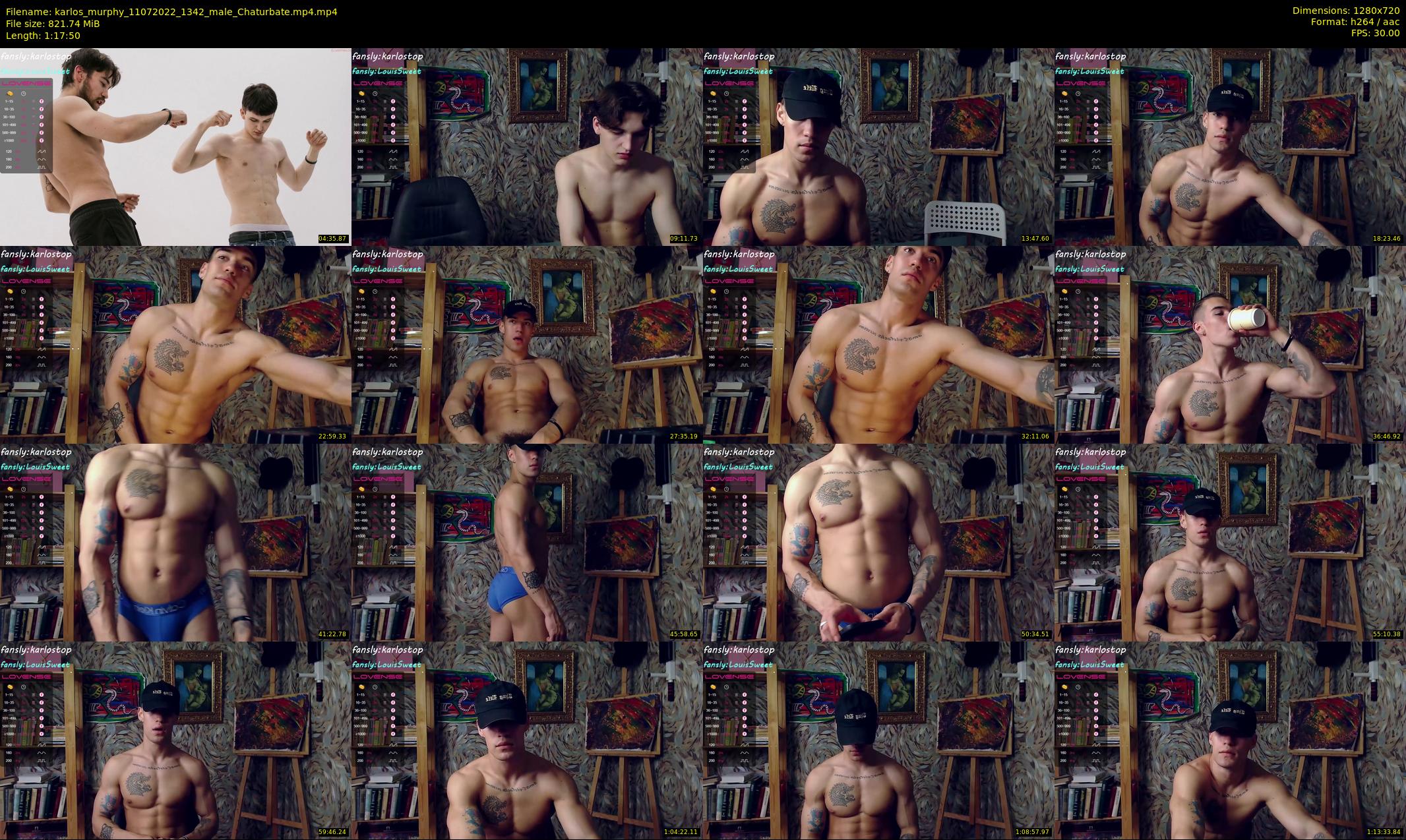 karlos_murphy — 78 minute Chaturbate male cam show recording, 720p, Jul 11, 2022