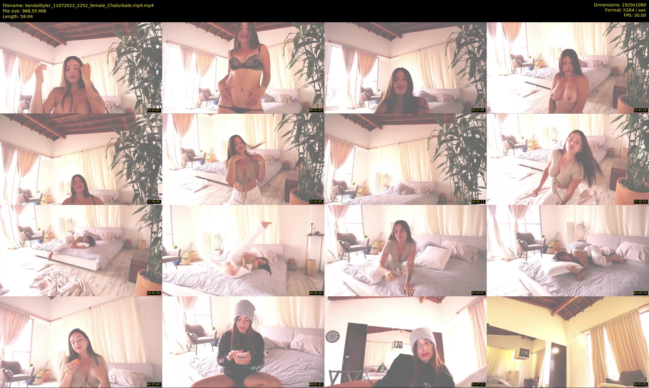 kendalltyler — 59 minute Chaturbate female cam show recording, 1080p, Jul 11, 2022