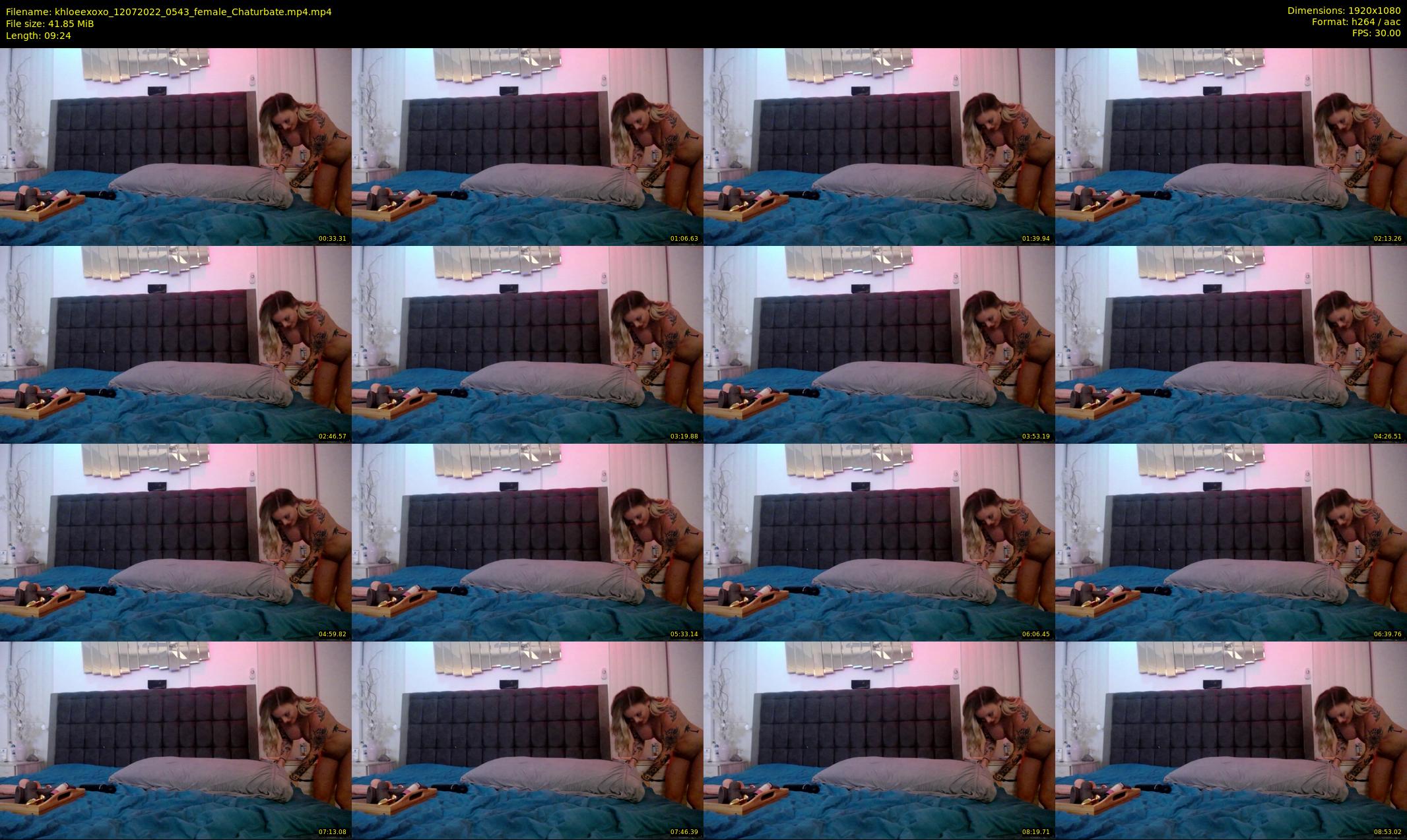 khloeexoxo — 10 minute Chaturbate female cam show recording, 1080p, Jul 12, 2022