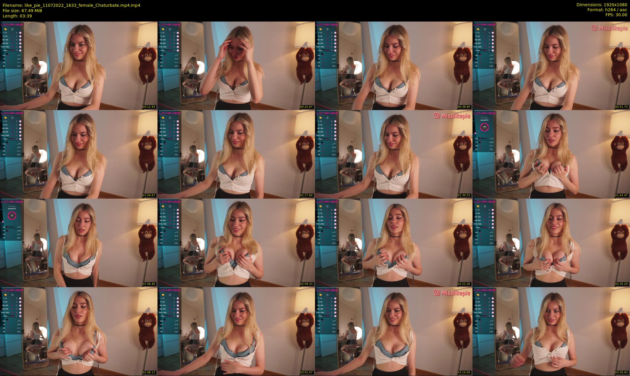 like_pie — 4 minute Chaturbate couple cam show recording, 1080p, Jul 11, 2022