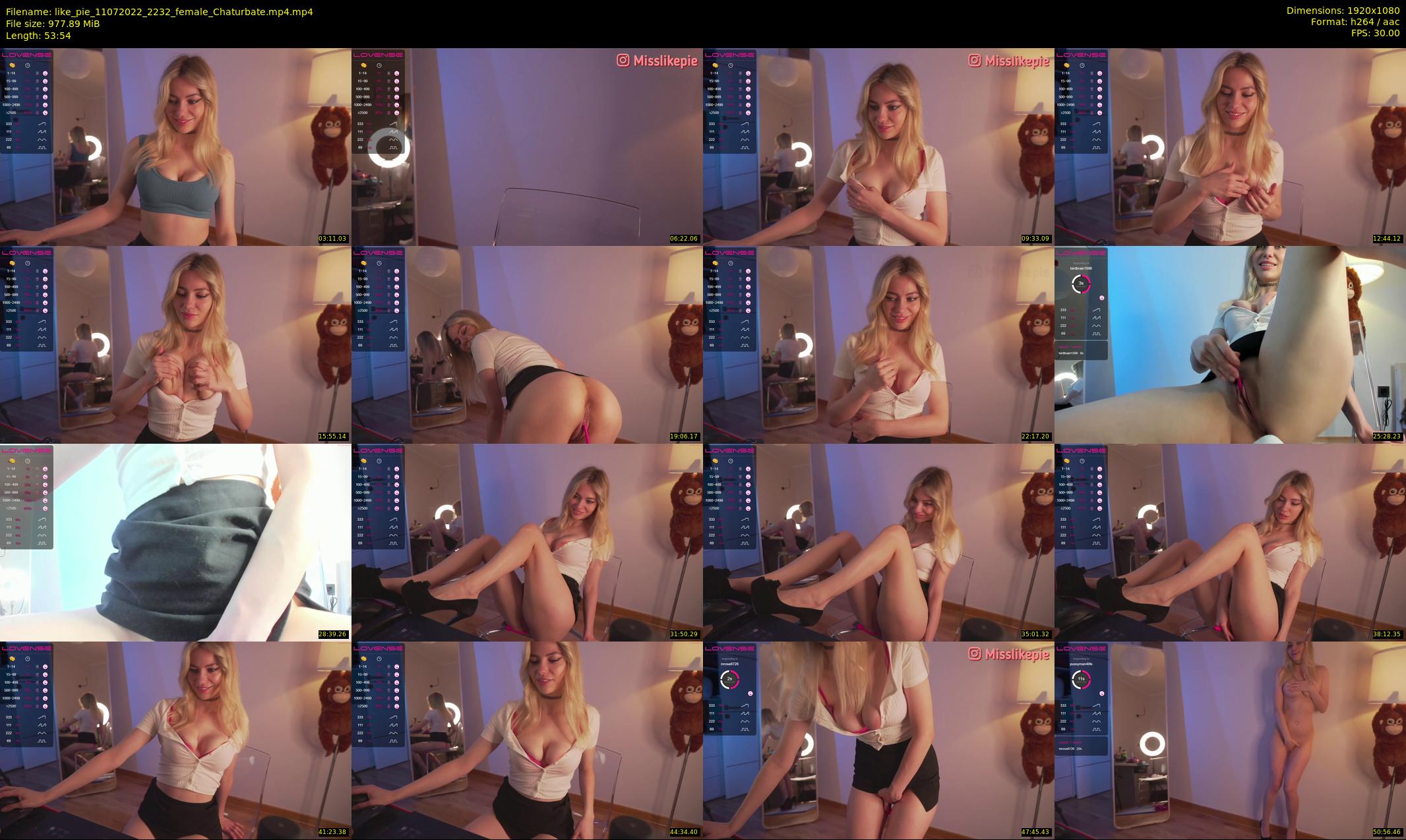 like_pie — 54 minute Chaturbate couple cam show recording, 1080p, Jul 11, 2022