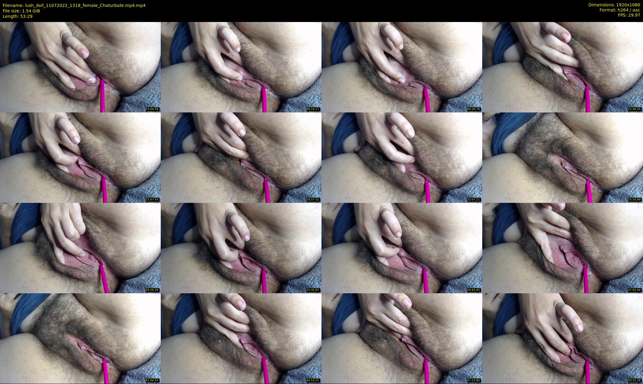 lush_doll — 54 minute Chaturbate female cam show recording, 1080p, Jul 11, 2022