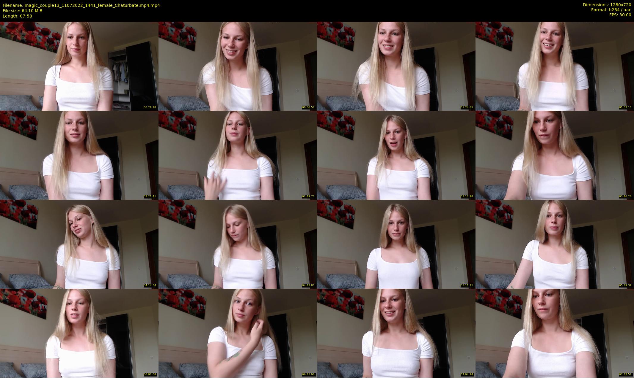 magic_couple13 — 8 minute Chaturbate couple cam show recording, 720p, Jul 11, 2022