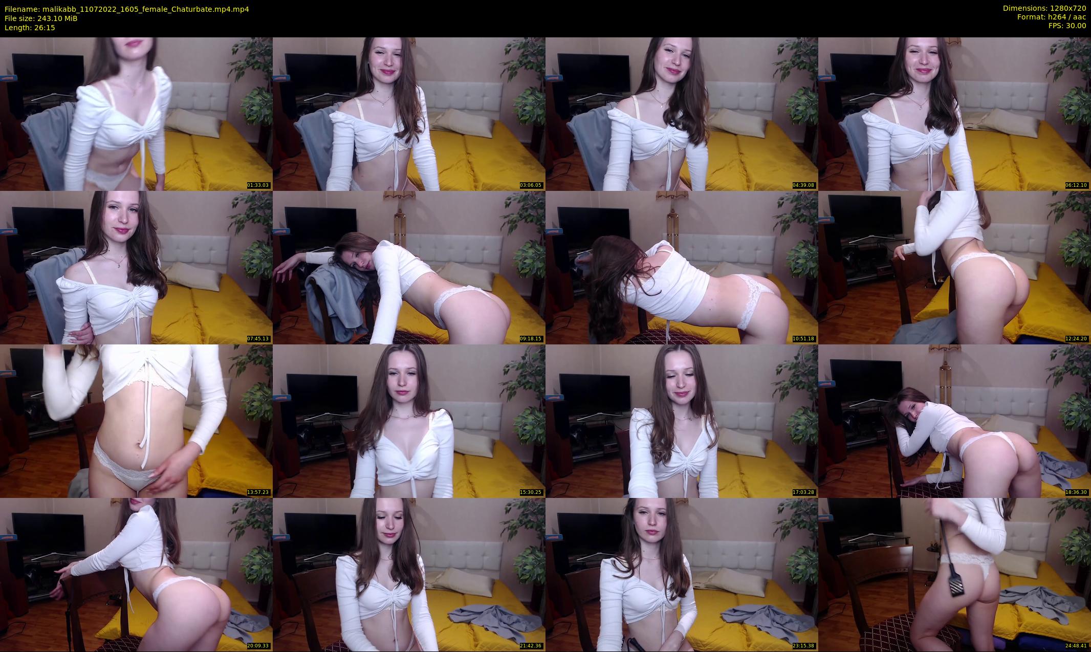 malikabb — 27 minute Chaturbate female cam show recording, 720p, Jul 11, 2022