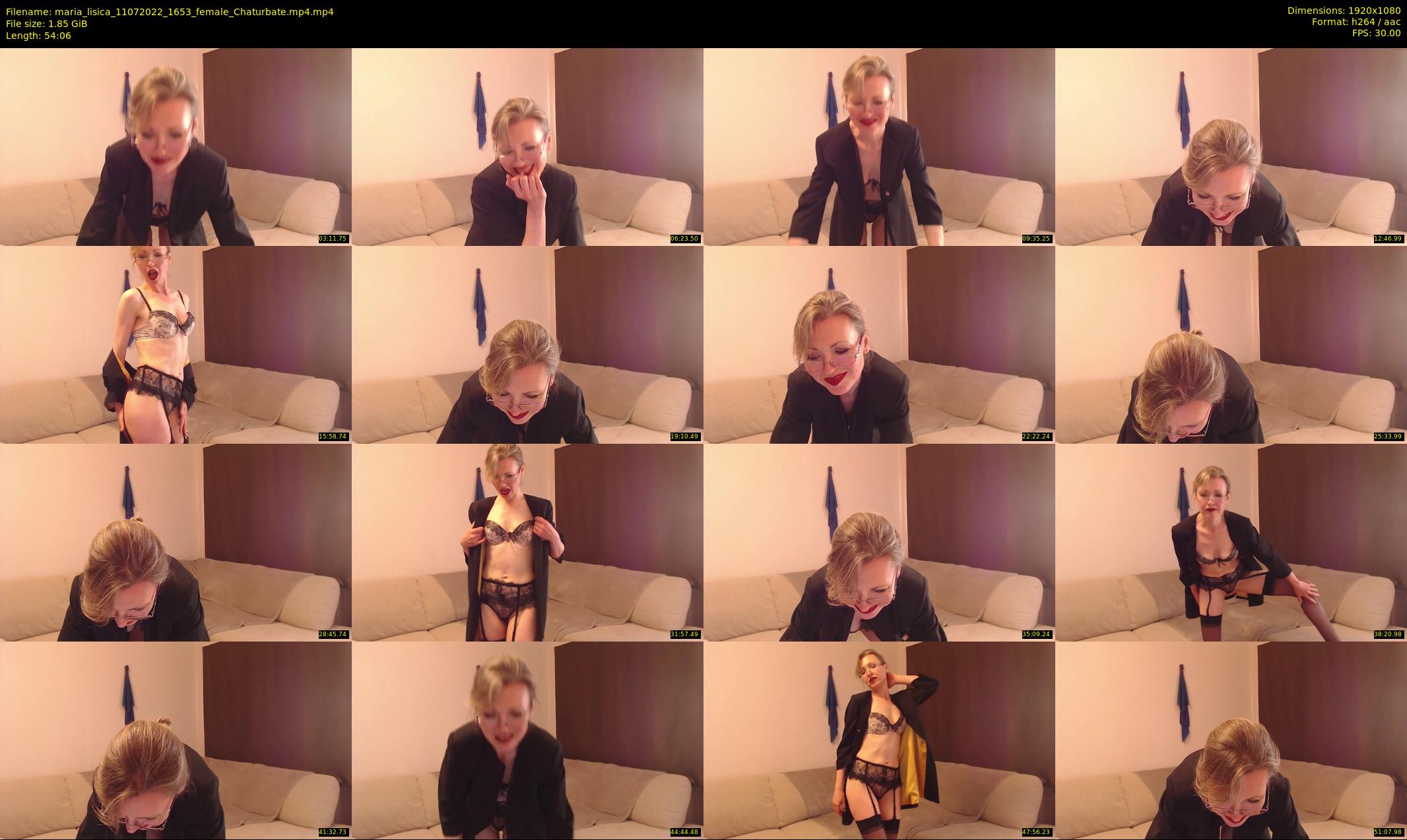 maria_lisica — 55 minute Chaturbate female cam show recording, 1080p, Jul 11, 2022
