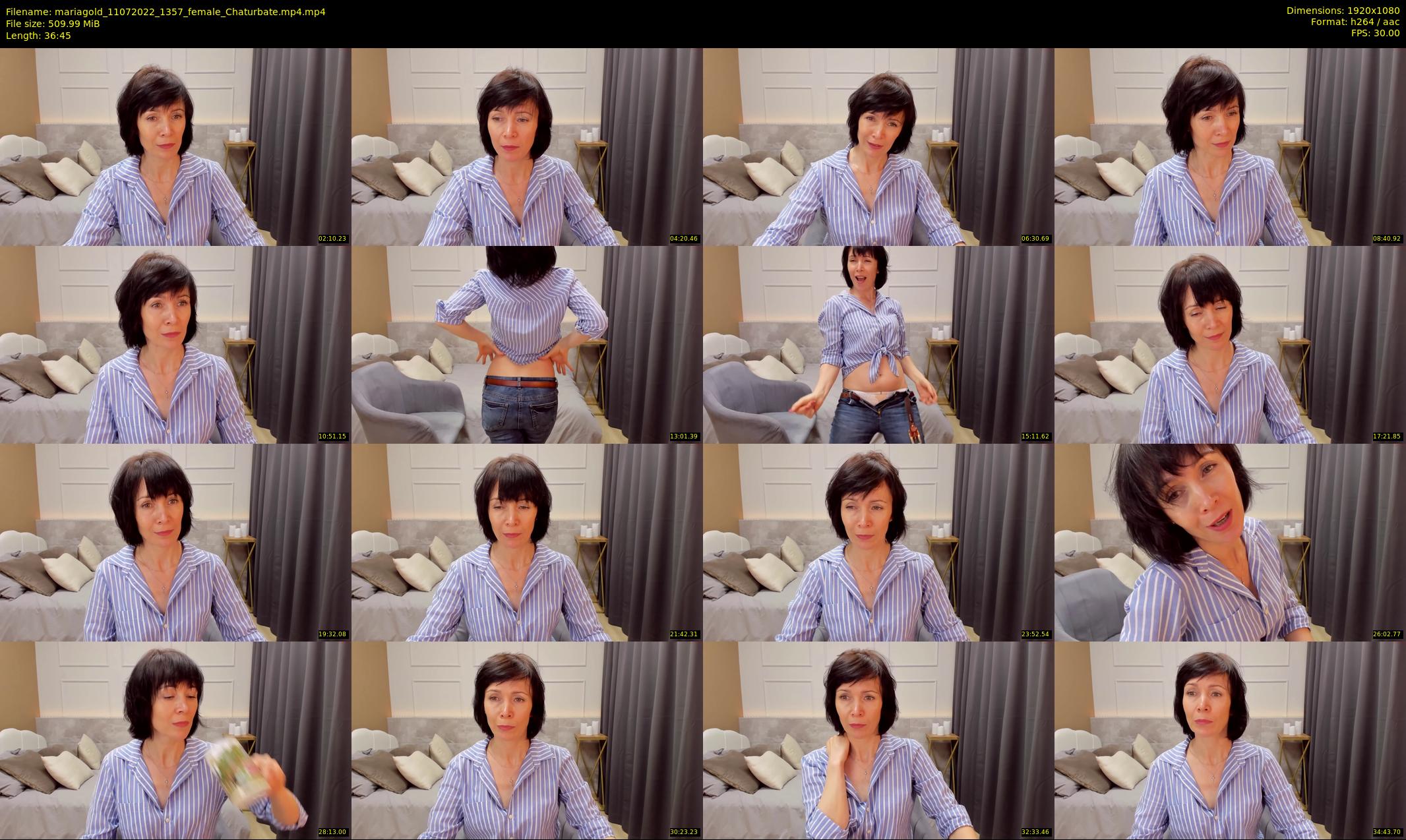 mariagold — 37 minute Chaturbate female cam show recording, 1080p, Jul 11, 2022