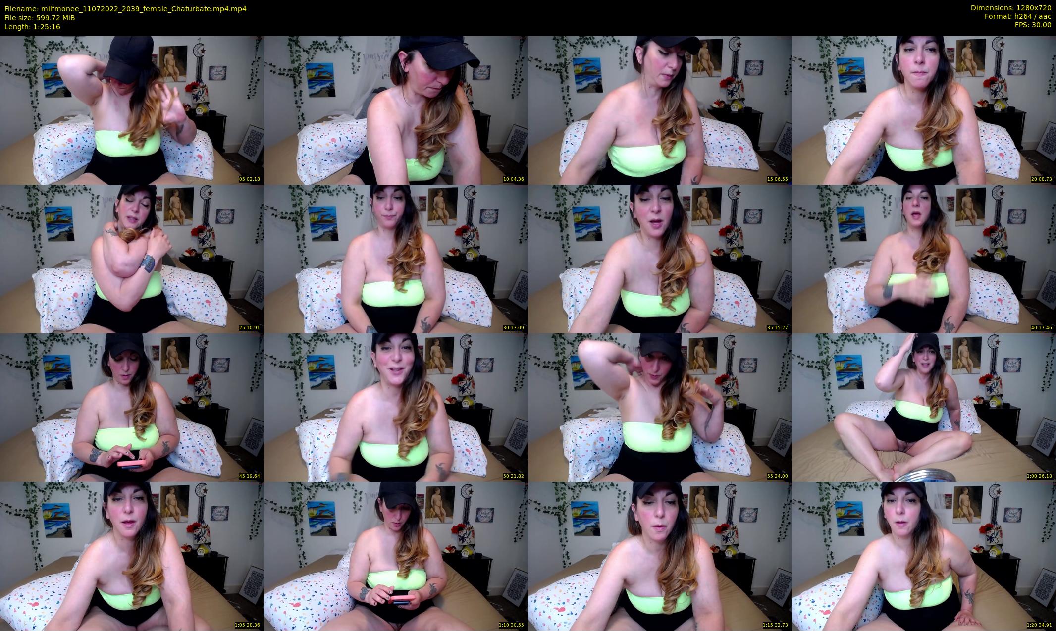 milfmonee — 86 minute Chaturbate female cam show recording, 720p, Jul 11, 2022