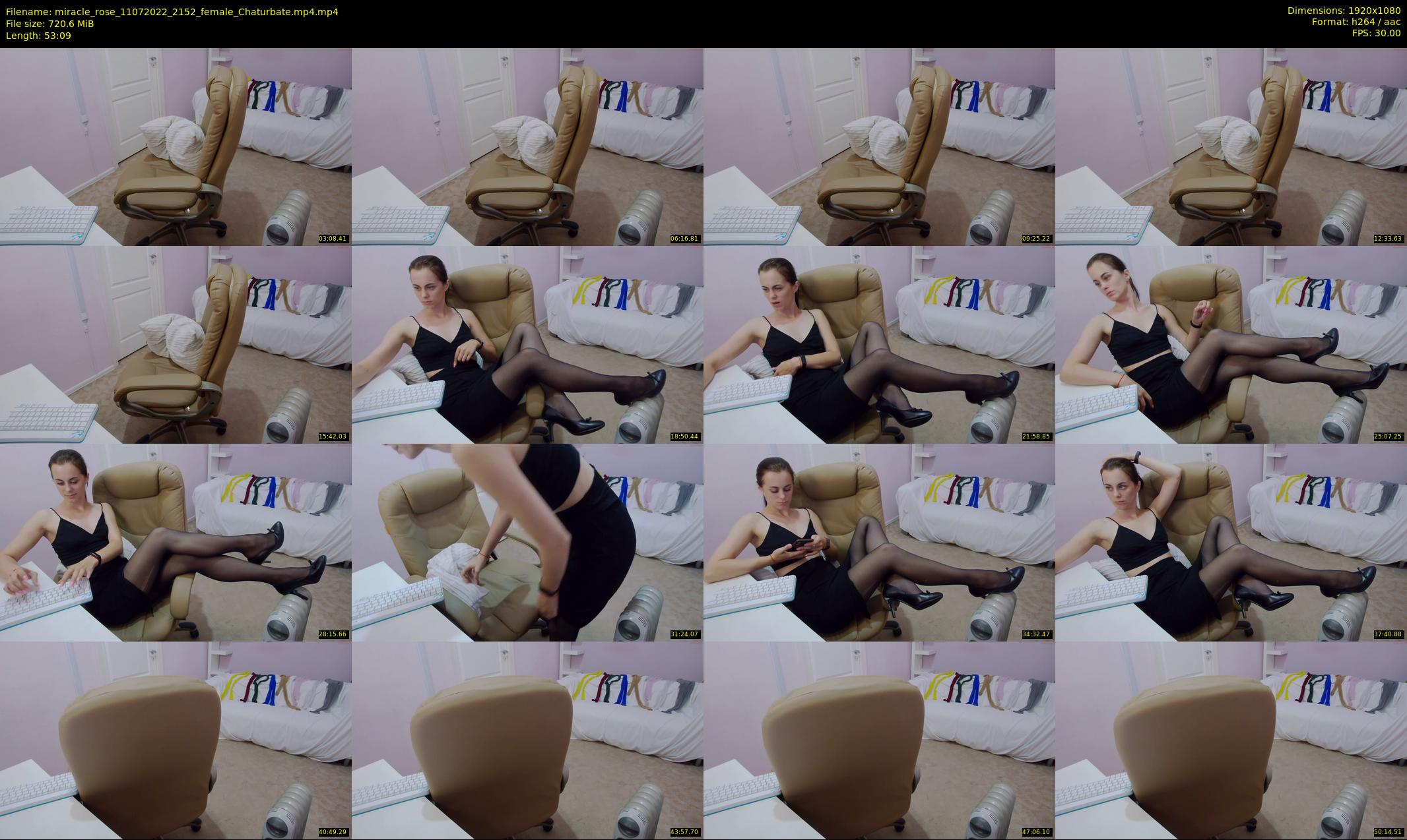 miracle_rose — 54 minute Chaturbate female cam show recording, 1080p, Jul 11, 2022