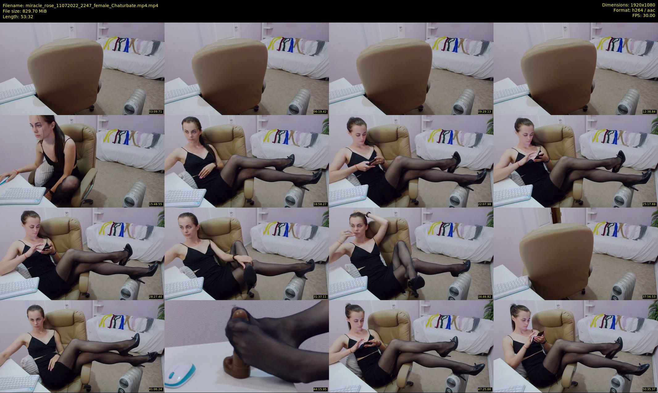 miracle_rose — 54 minute Chaturbate female cam show recording, 1080p, Jul 11, 2022