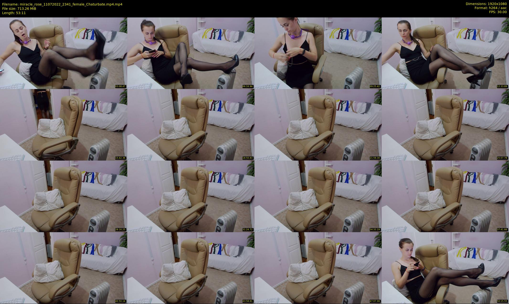 miracle_rose — 54 minute Chaturbate female cam show recording, 1080p, Jul 11, 2022