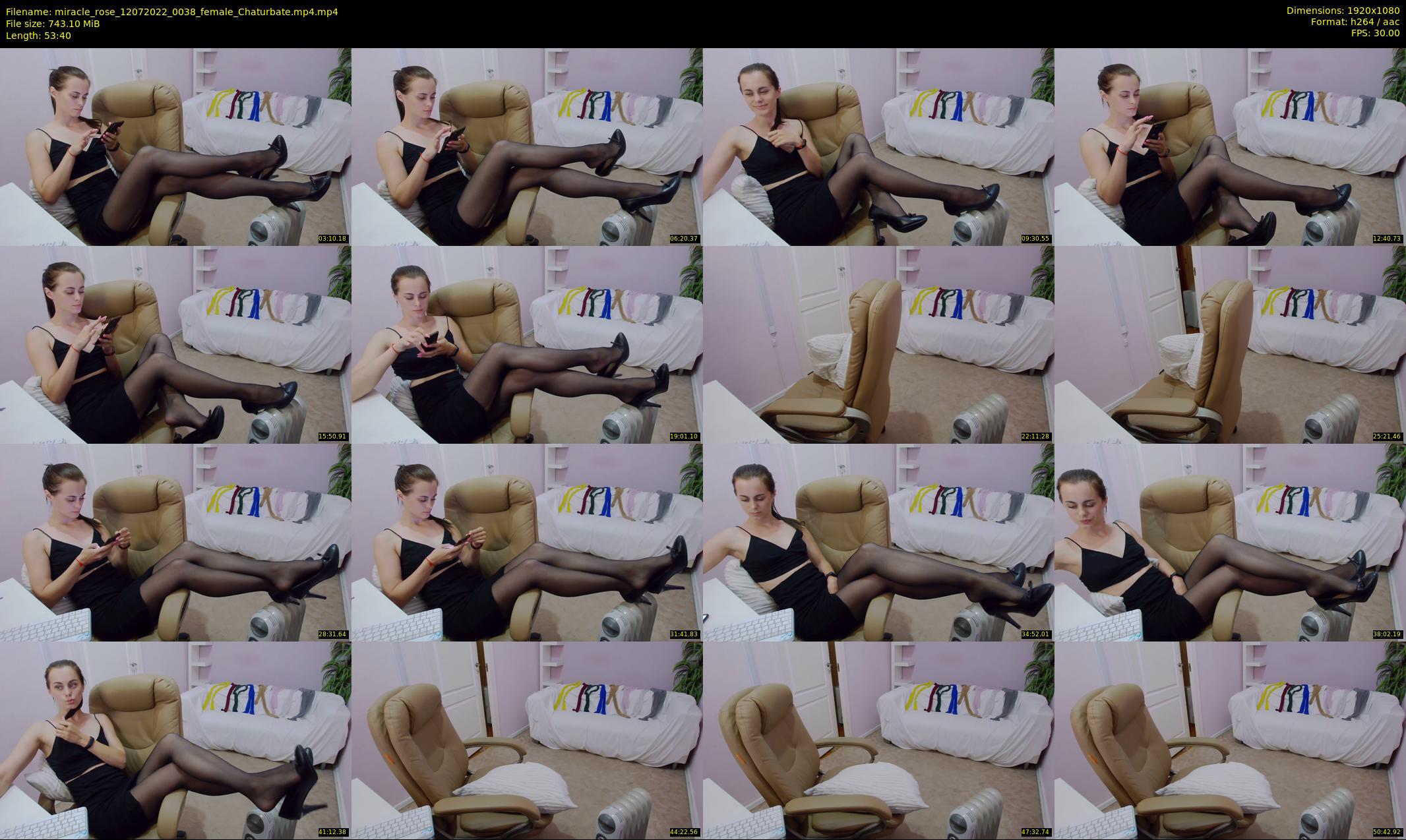 miracle_rose — 54 minute Chaturbate female cam show recording, 1080p, Jul 12, 2022
