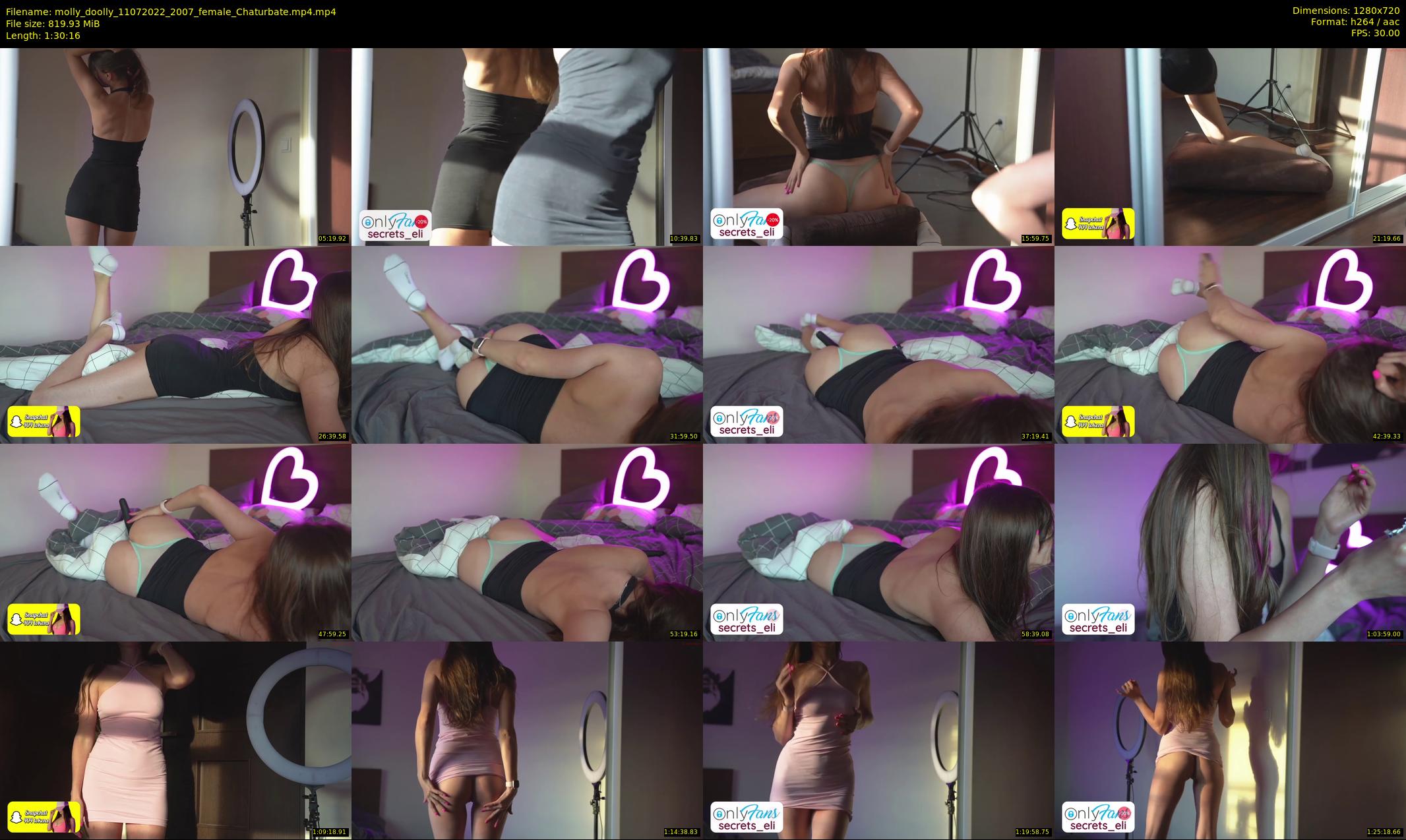 molly_doolly — 91 minute Chaturbate female cam show recording, 720p, Jul 11, 2022