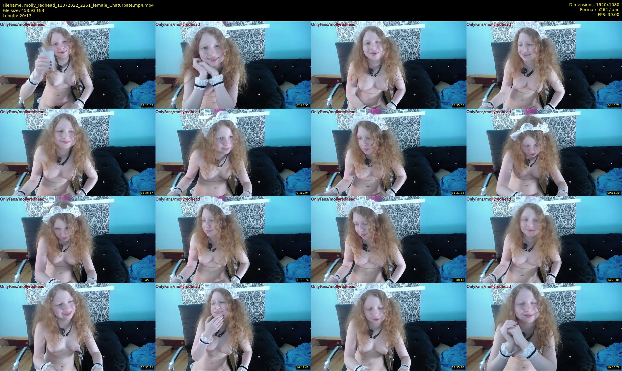 molly_redhead — 21 minute Chaturbate female cam show recording, 1080p, Jul 11, 2022