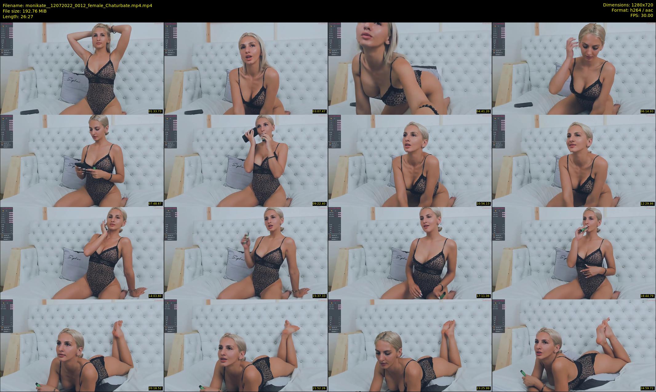 monikate_ — 27 minute Chaturbate couple cam show recording, 720p, Jul 12, 2022
