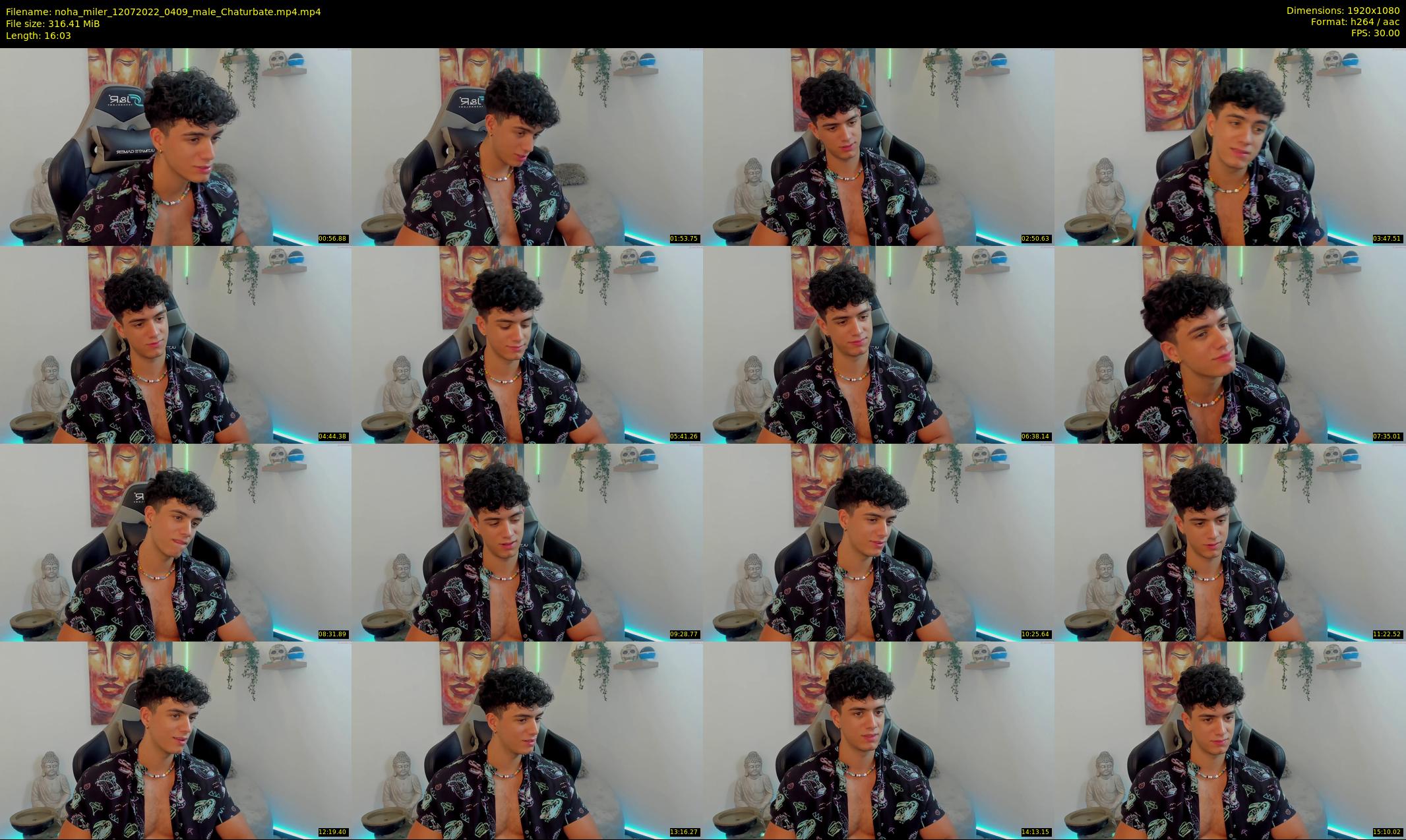 noha_miler — 17 minute Chaturbate male cam show recording, 1080p, Jul 12, 2022