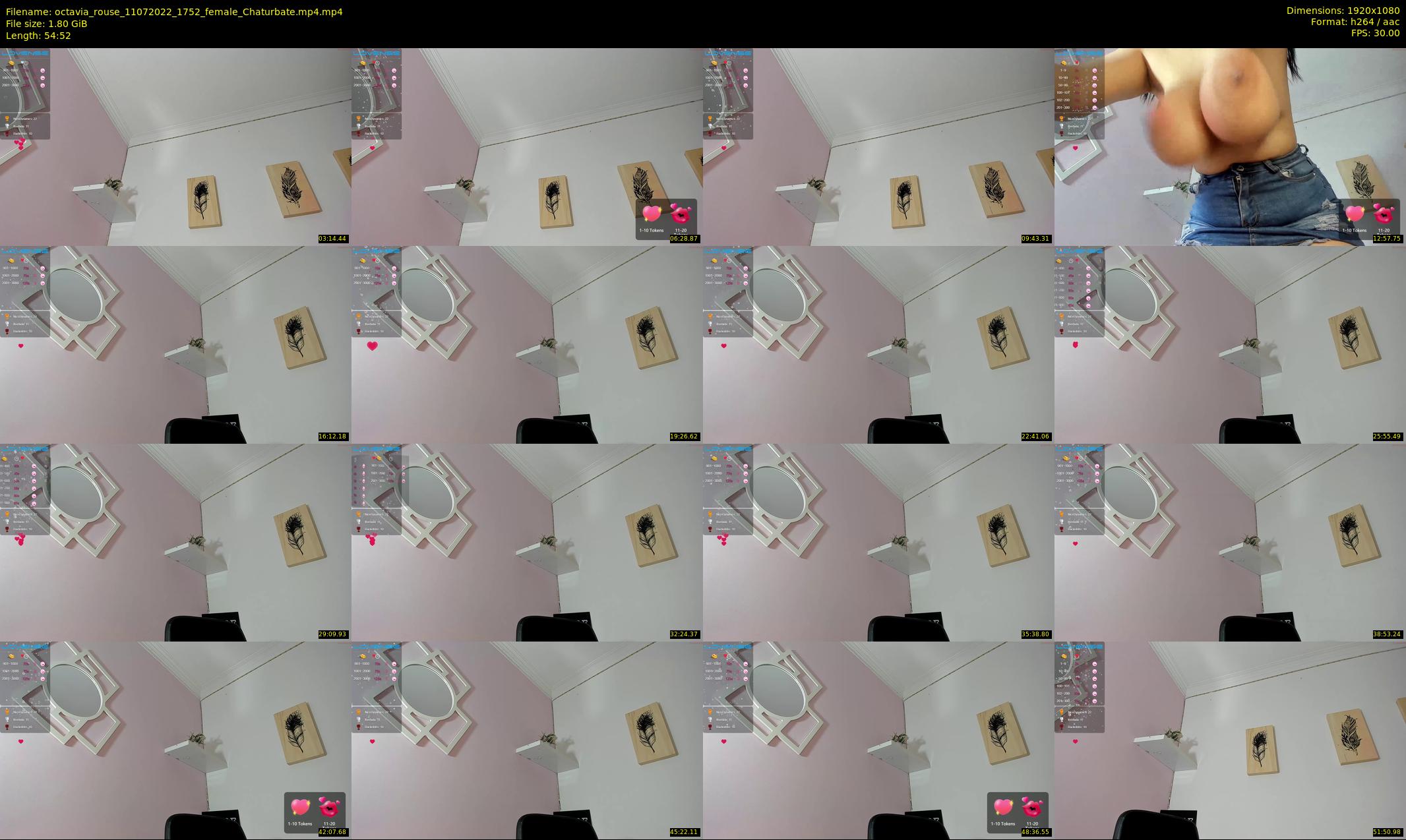 octavia_rouse — 55 minute Chaturbate female cam show recording, 1080p, Jul 11, 2022