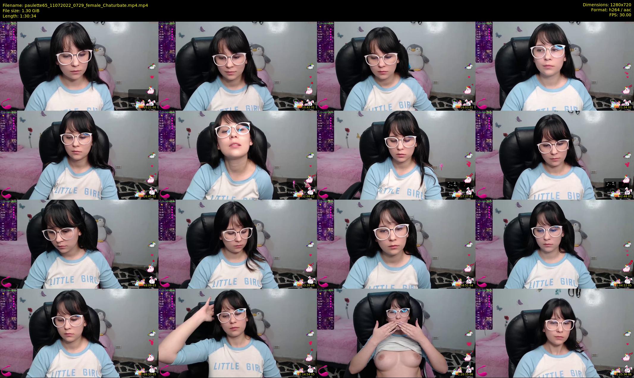 paulette65 — 91 minute Chaturbate female cam show recording, 720p, Jul 11, 2022
