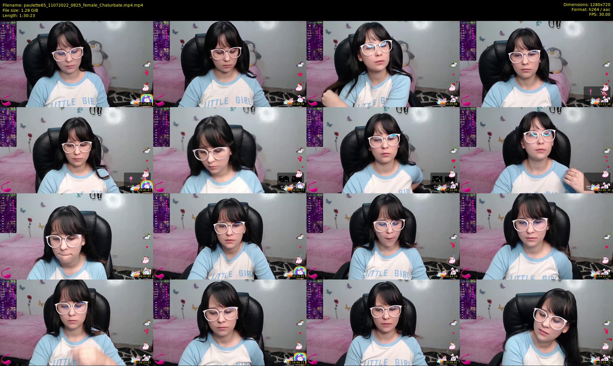 paulette65 — 91 minute Chaturbate female cam show recording, 720p, Jul 11, 2022