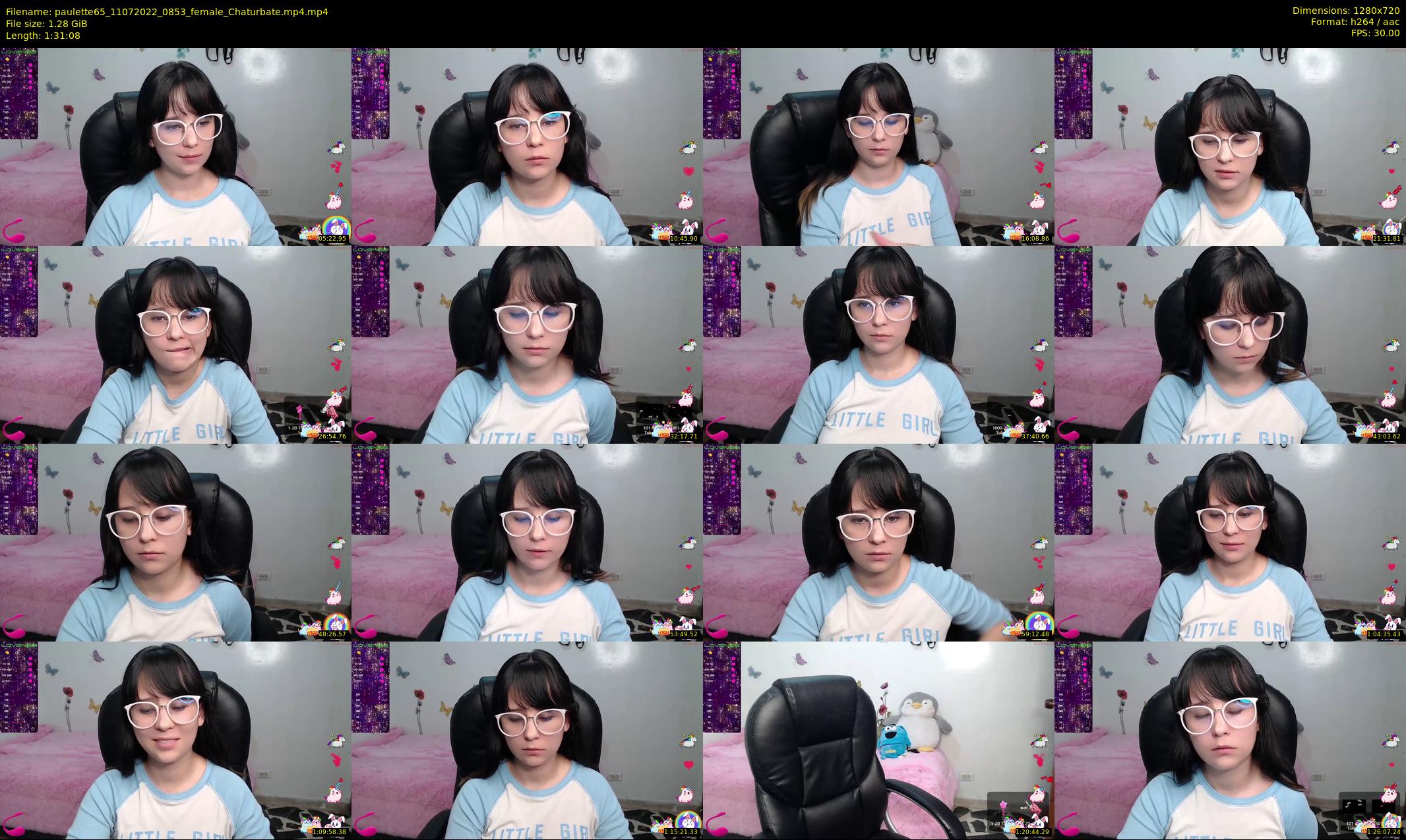 paulette65 — 92 minute Chaturbate female cam show recording, 720p, Jul 11, 2022