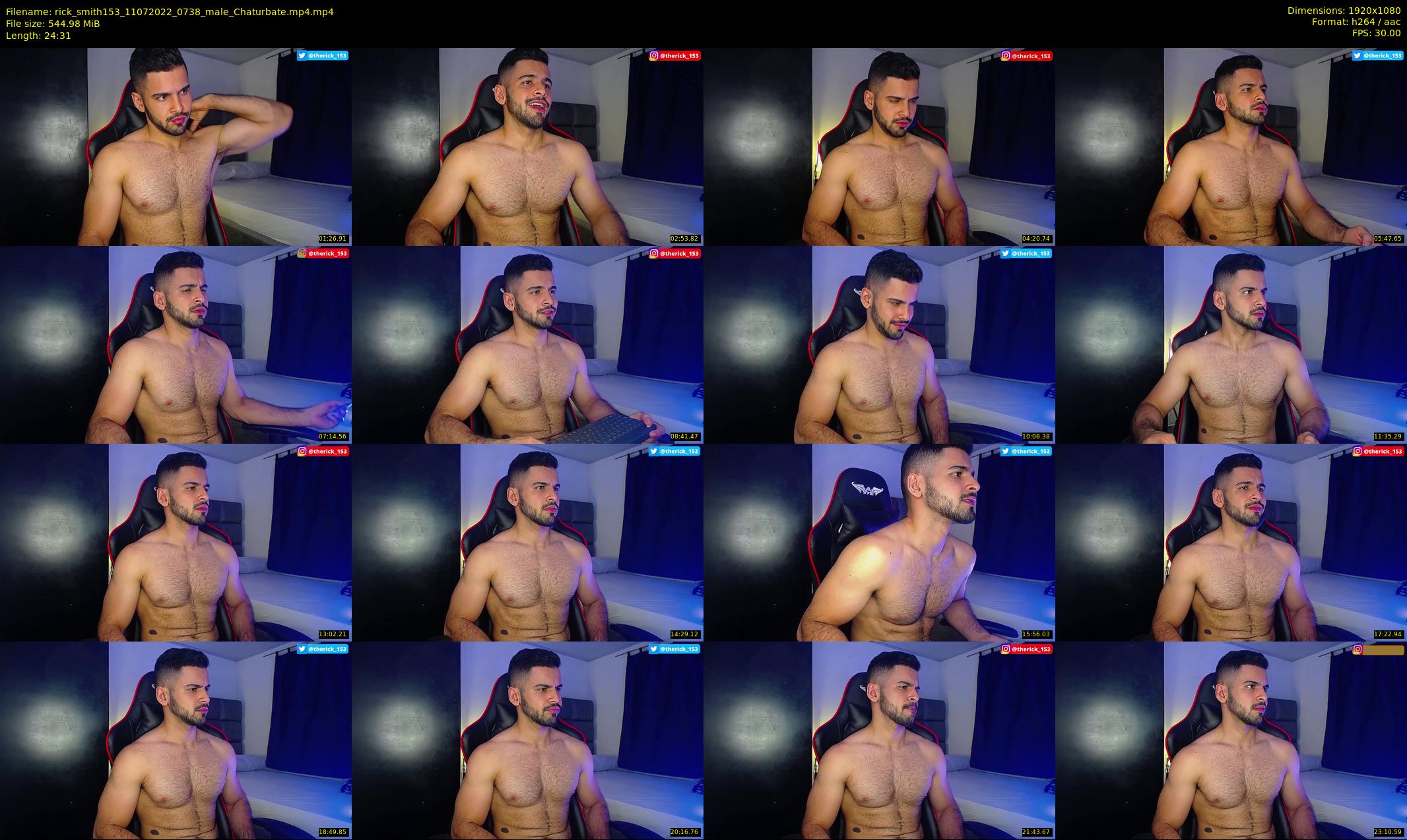 rick_smith153 — 25 minute Chaturbate male cam show recording, 1080p, Jul 11, 2022
