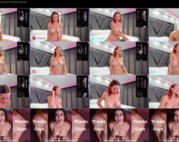 selenecam — 24 minute Chaturbate female cam show recording, 720p, Jul 11, 2022