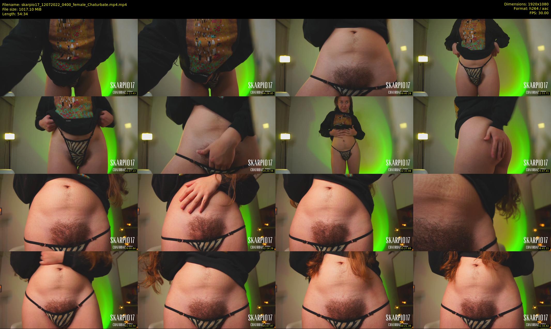 skarpio17 — 55 minute Chaturbate female cam show recording, 1080p, Jul 12, 2022