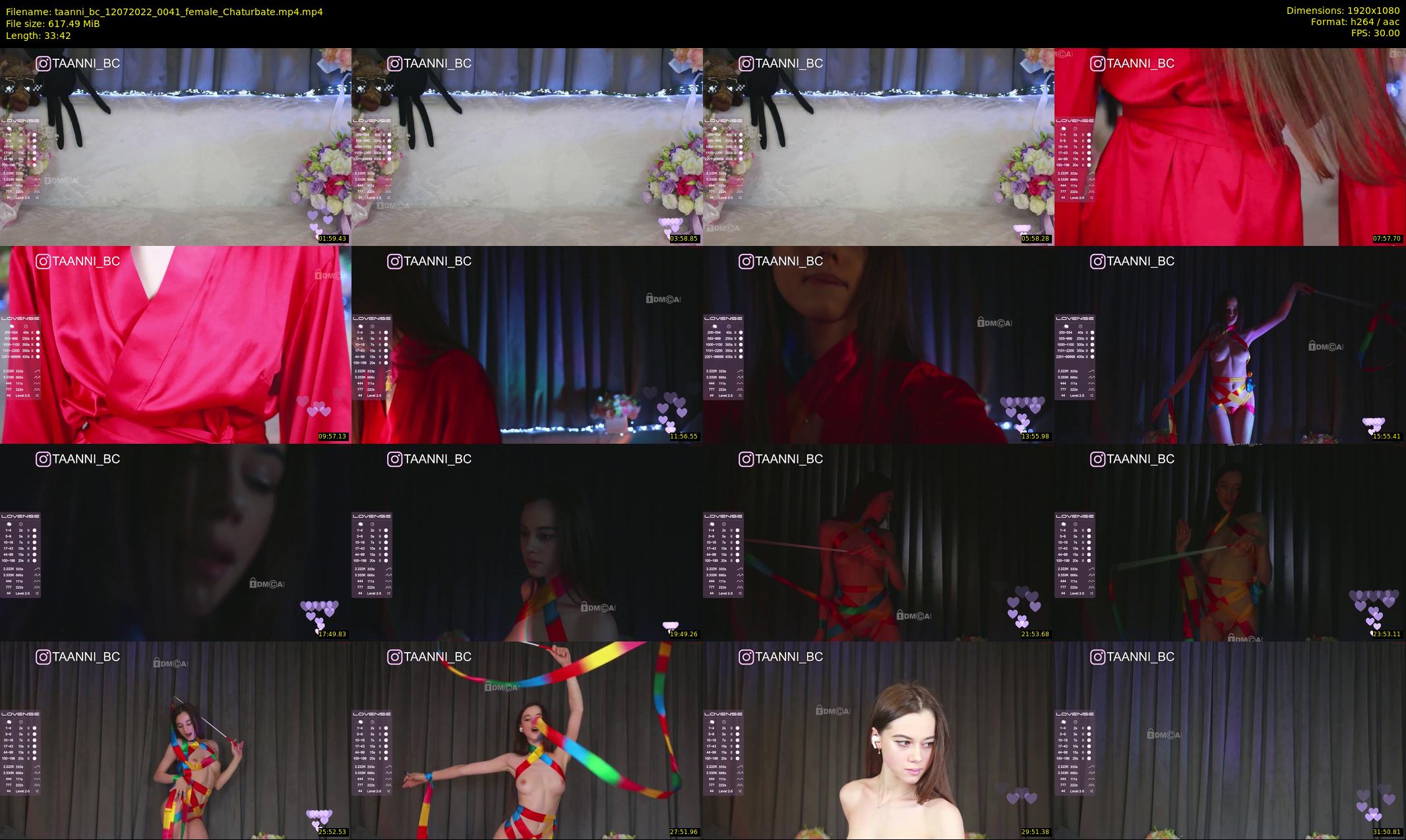 taanni_bc — 34 minute Chaturbate female cam show recording, 1080p, Jul 12, 2022