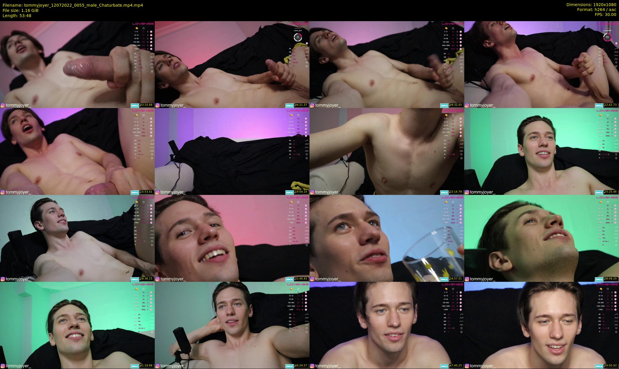 tommyjoyer — 54 minute Chaturbate male cam show recording, 1080p, Jul 12, 2022