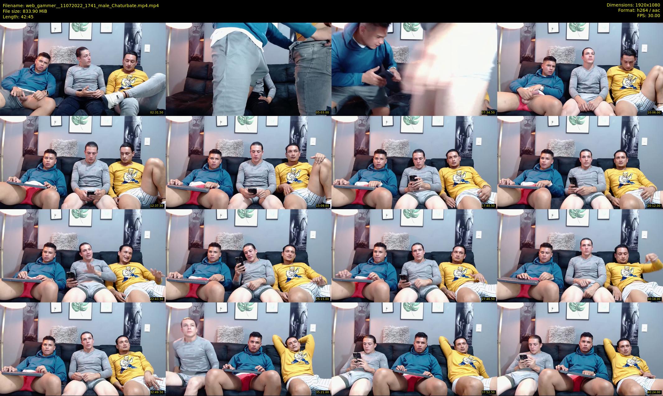 web_gammer_ — 43 minute Chaturbate male cam show recording, 1080p, Jul 11, 2022