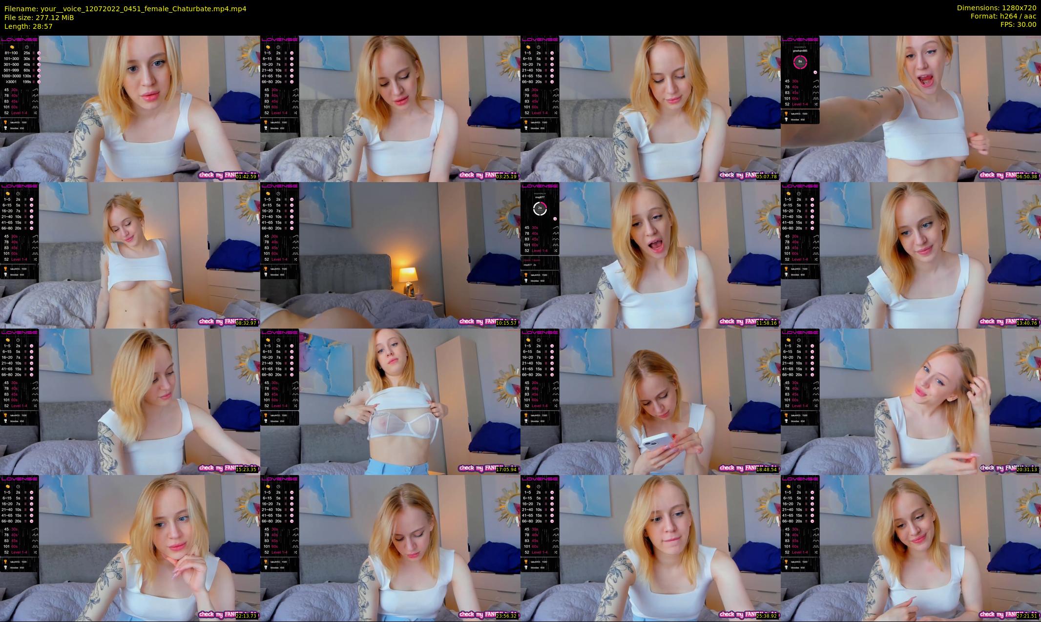 your__voice — 29 minute Chaturbate female cam show recording, 720p, Jul 12, 2022
