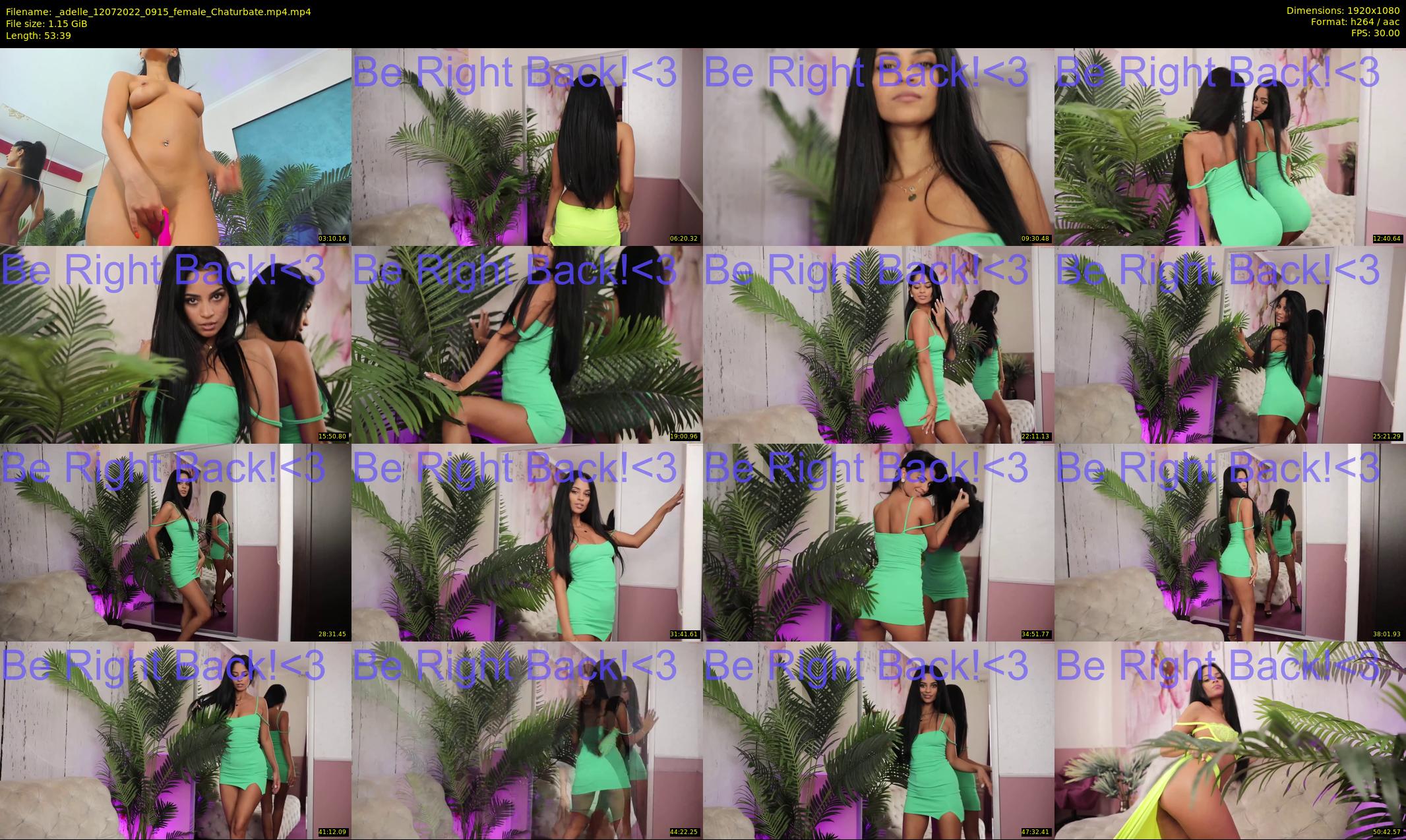 _adelle — 54 minute Chaturbate female cam show recording, 1080p, Jul 12, 2022
